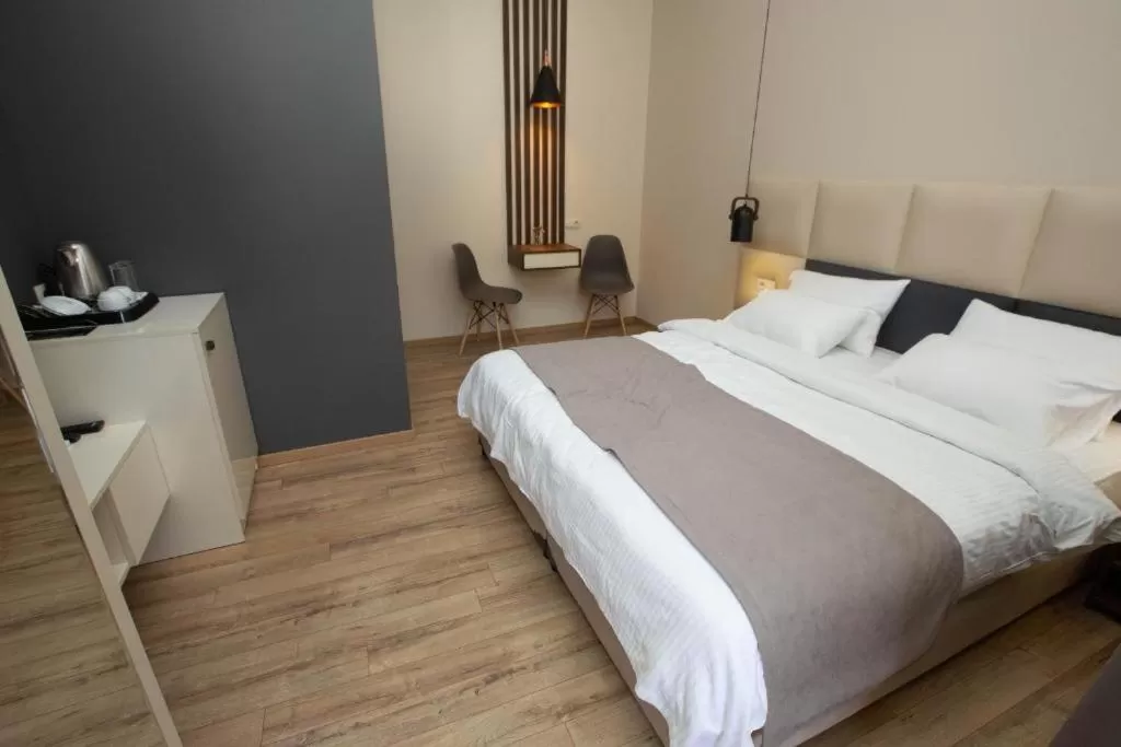 Bed in History Hotel Tbilisi