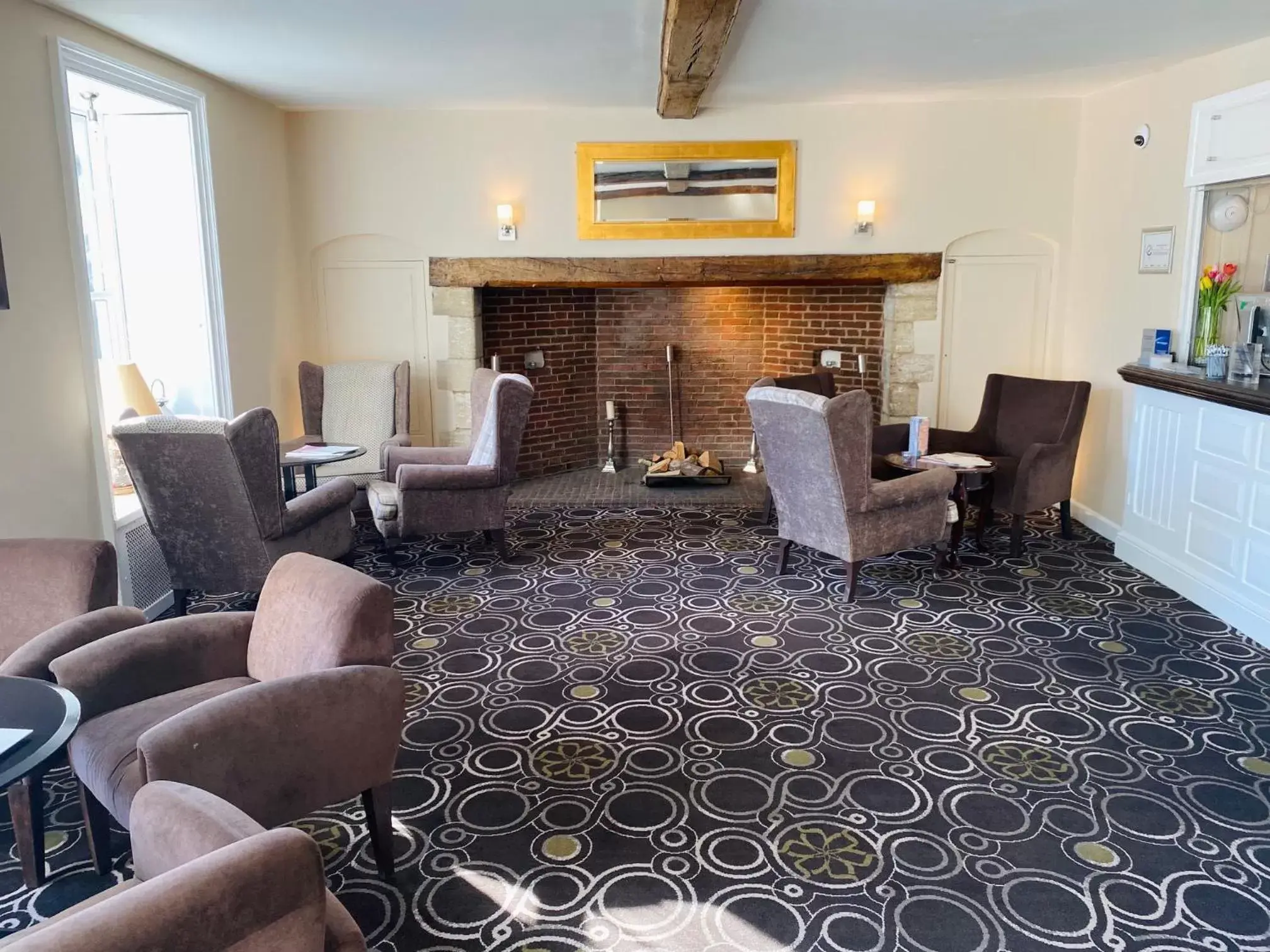 Lobby or reception, Seating Area in Best Western Priory Hotel