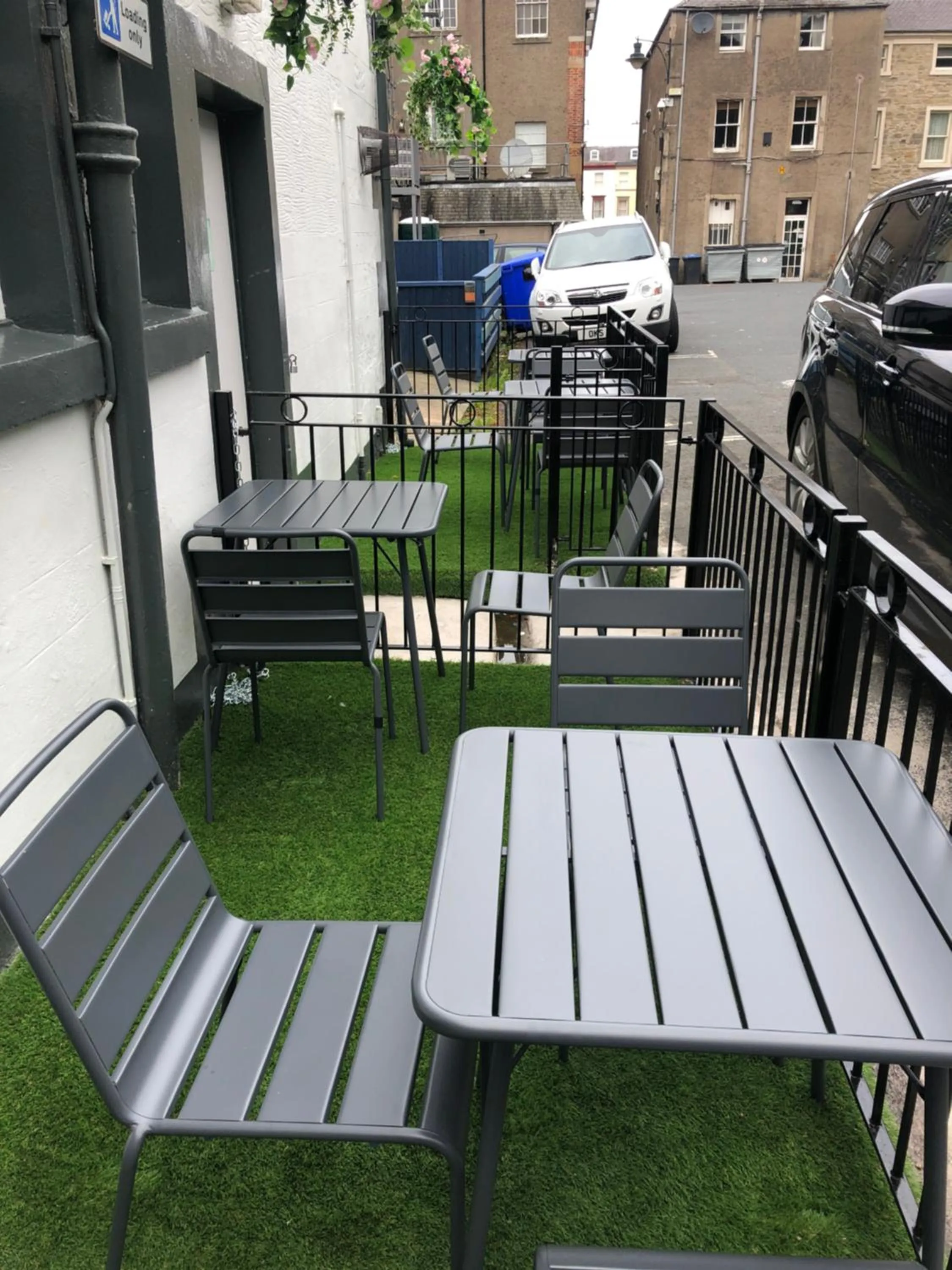 Seating area in Queenshead Hotel Kelso