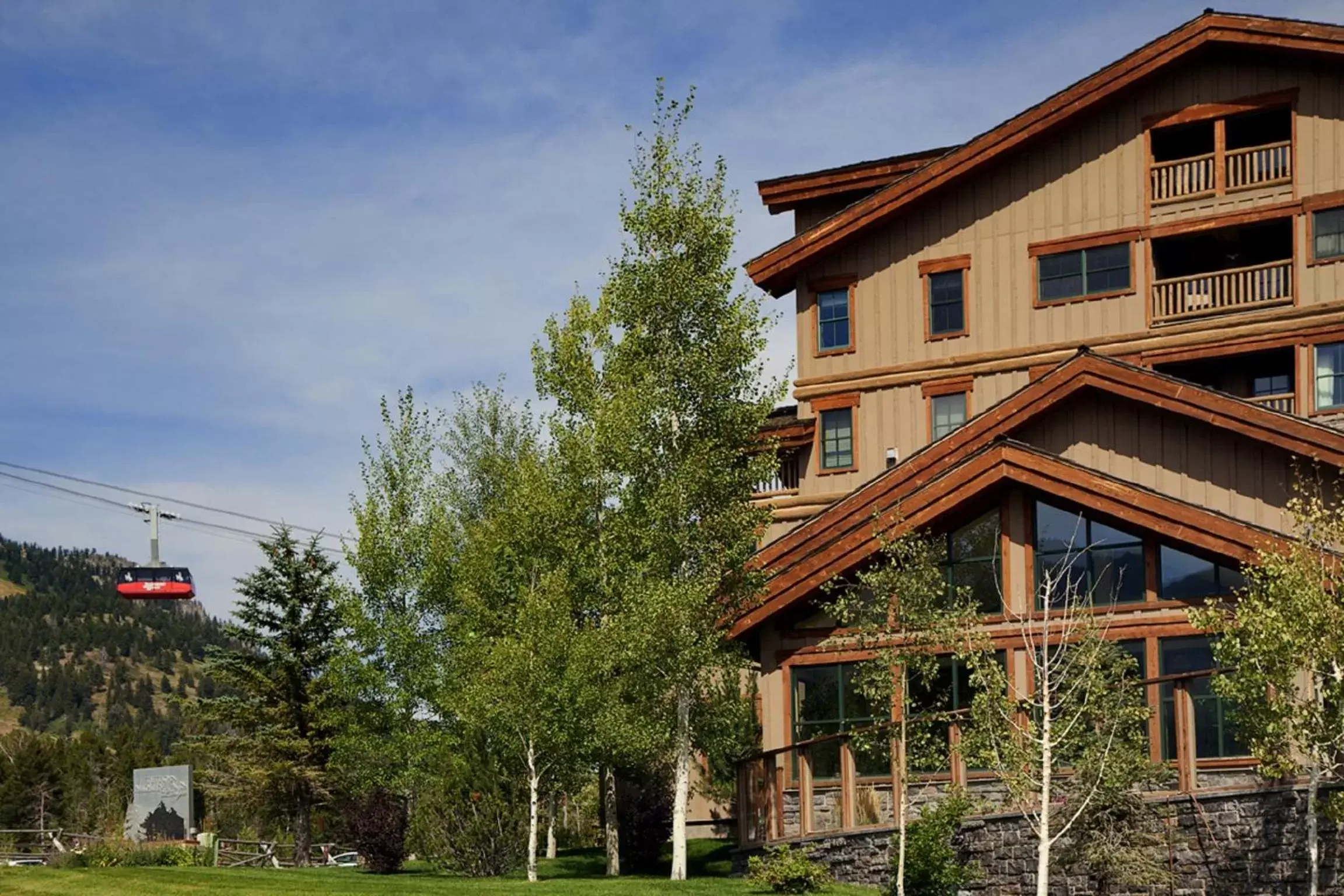 Property Building in Teton Mountain Lodge and Spa, a Noble House Resort
