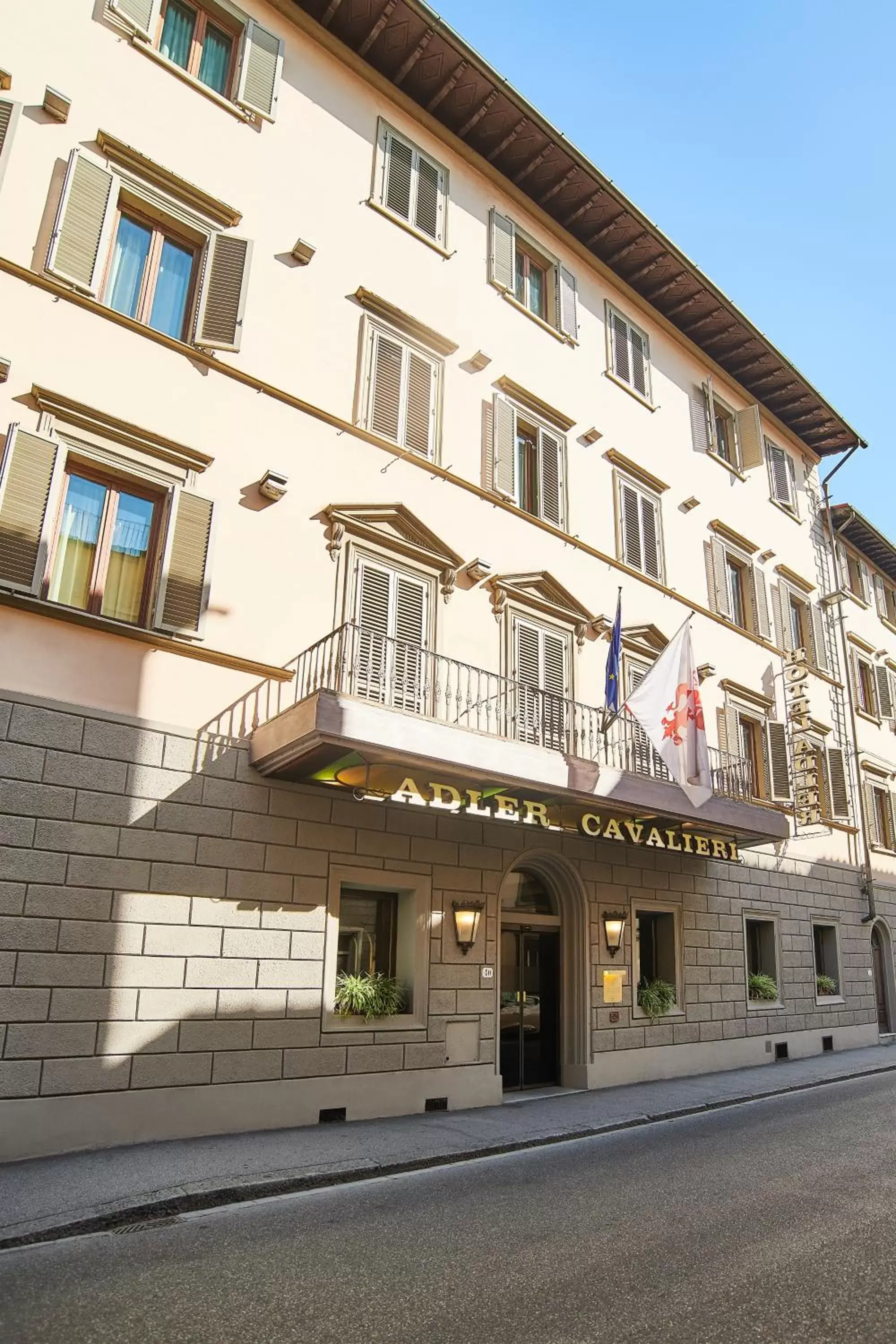 Facade/entrance in Hotel Adler Cavalieri