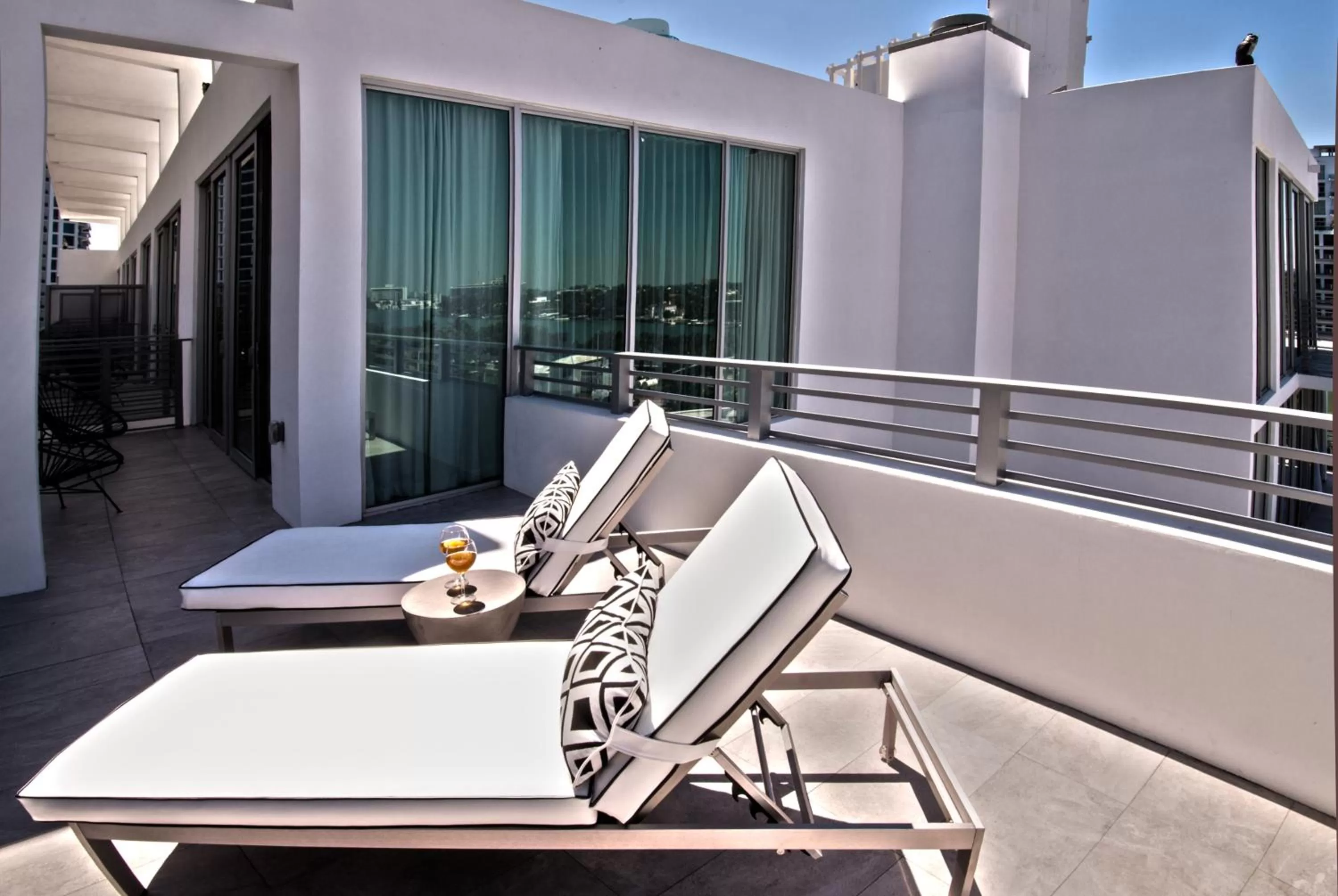 Penthouse Corner One-Bedroom Suite with Terrace in 6080 Design Hotel by Eskape Collection