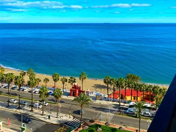 Balcony/Terrace, Sea View in Benalmadena ALOHA PLAYA SEA VIEW LOFT