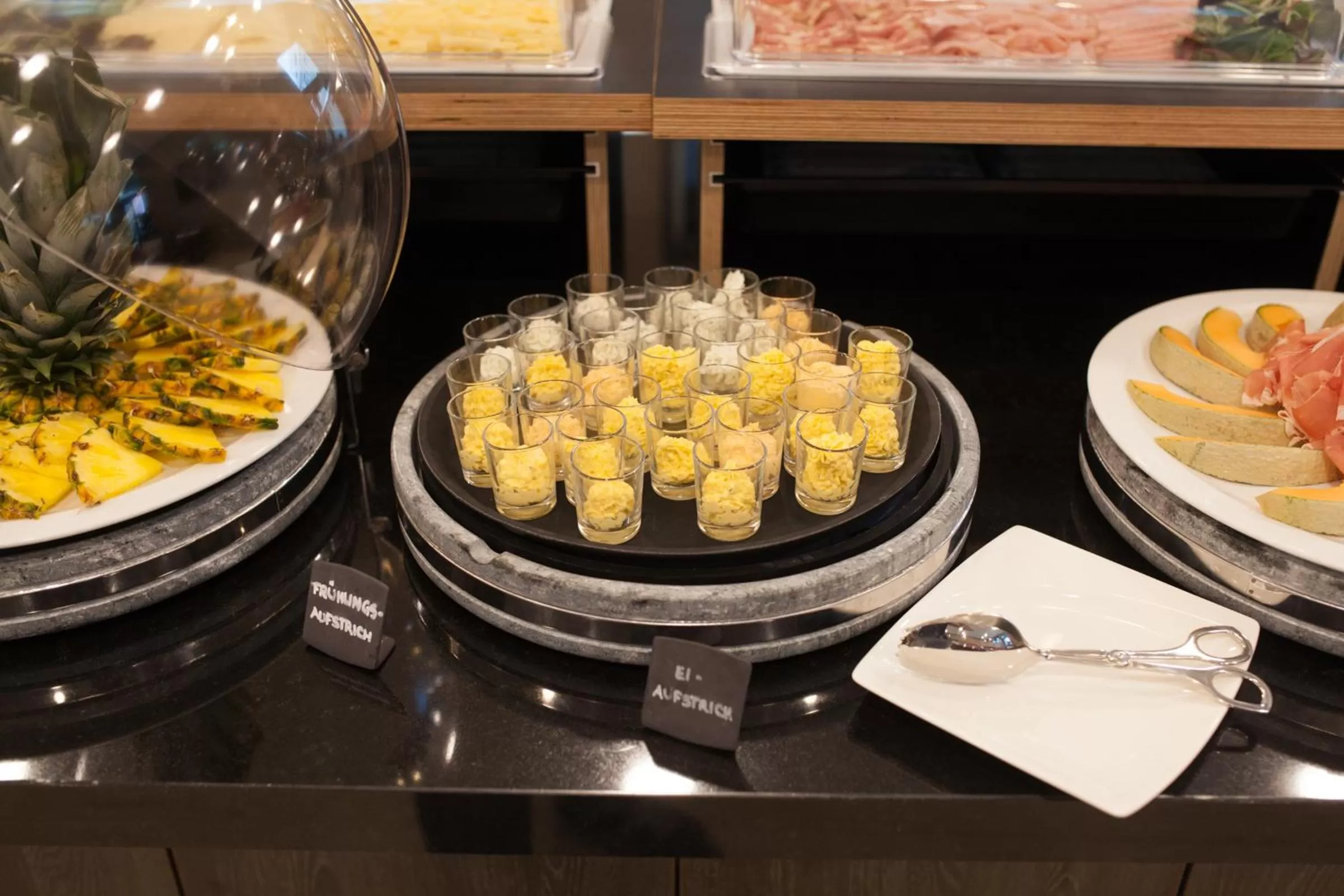 American breakfast in Best Western Hotel Tulln