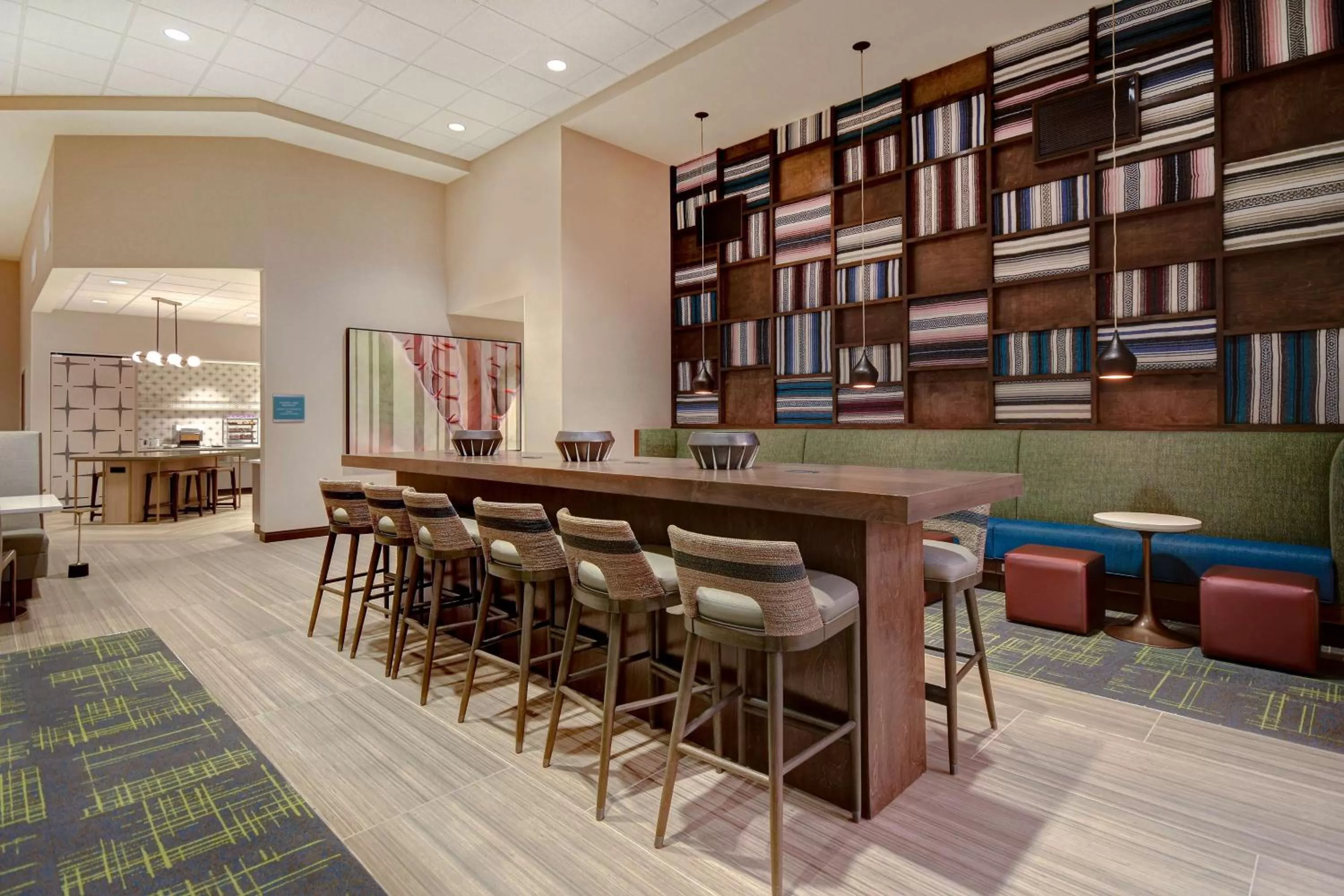 Lobby or reception in Hampton Inn Tucson Downtown, Az