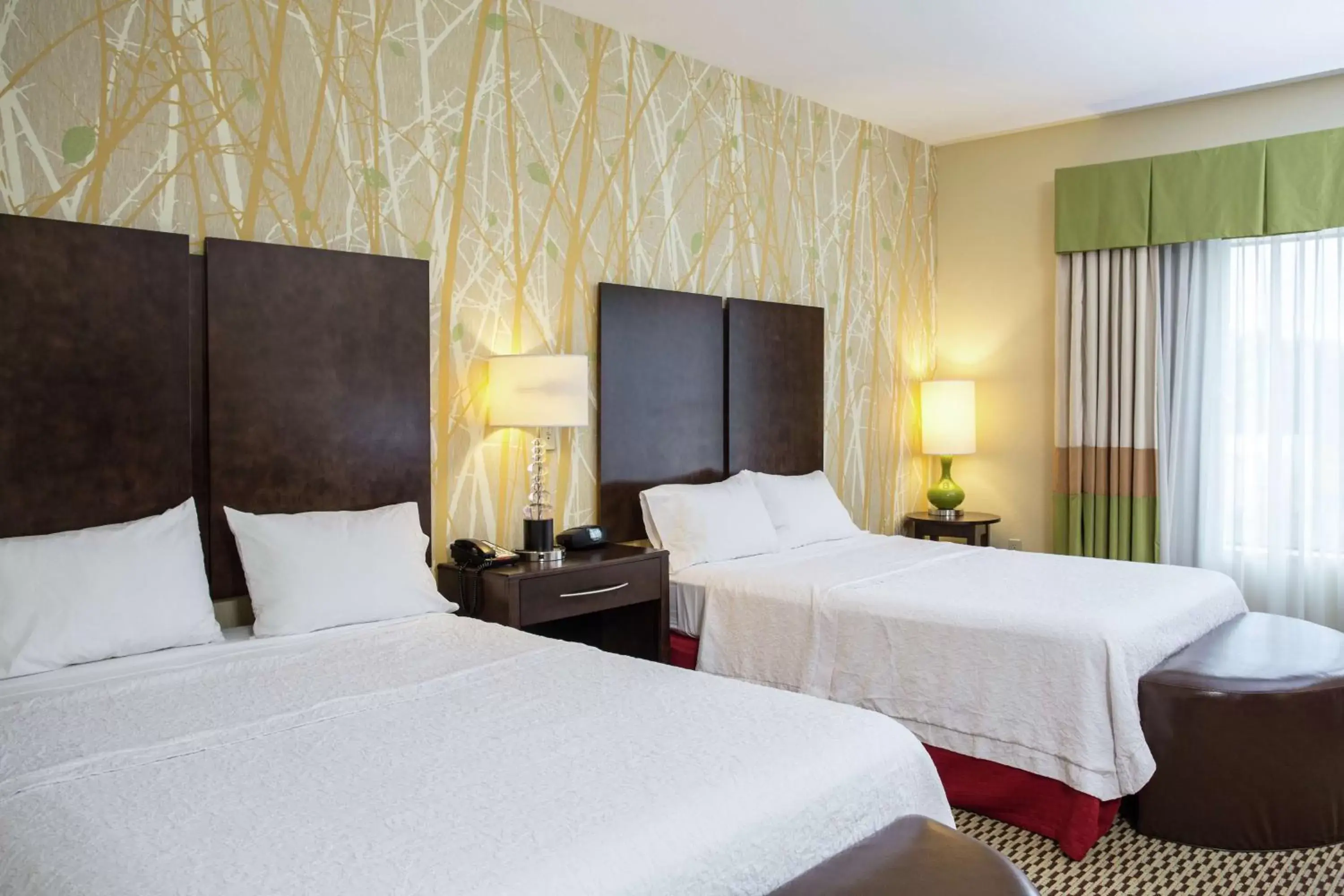 Bed in Hampton Inn & Suites Williamsport - Faxon Exit