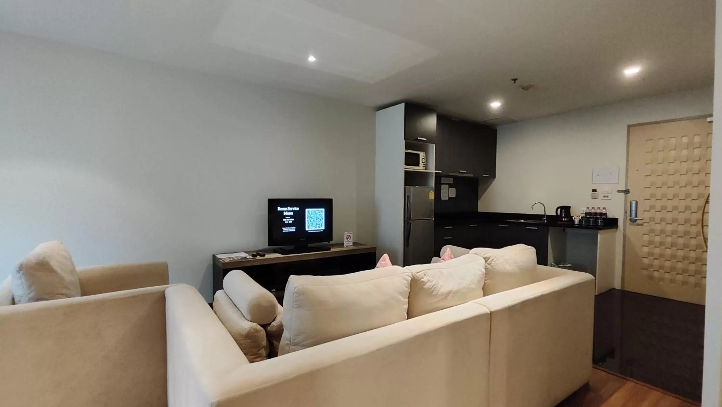 Seating area in The Bless Hotel and Residence