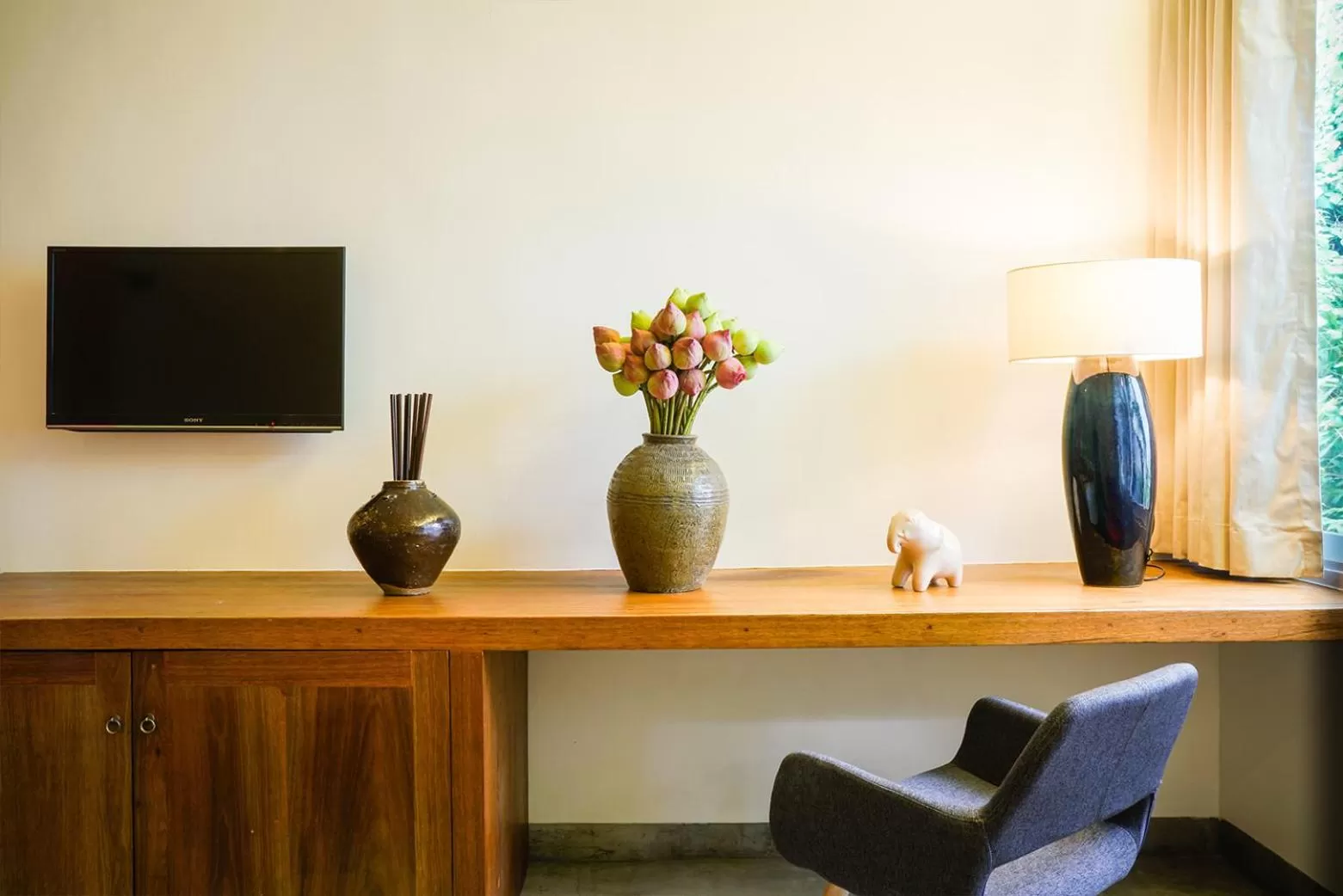 Seating area in Rambutan Resort – Phnom Penh