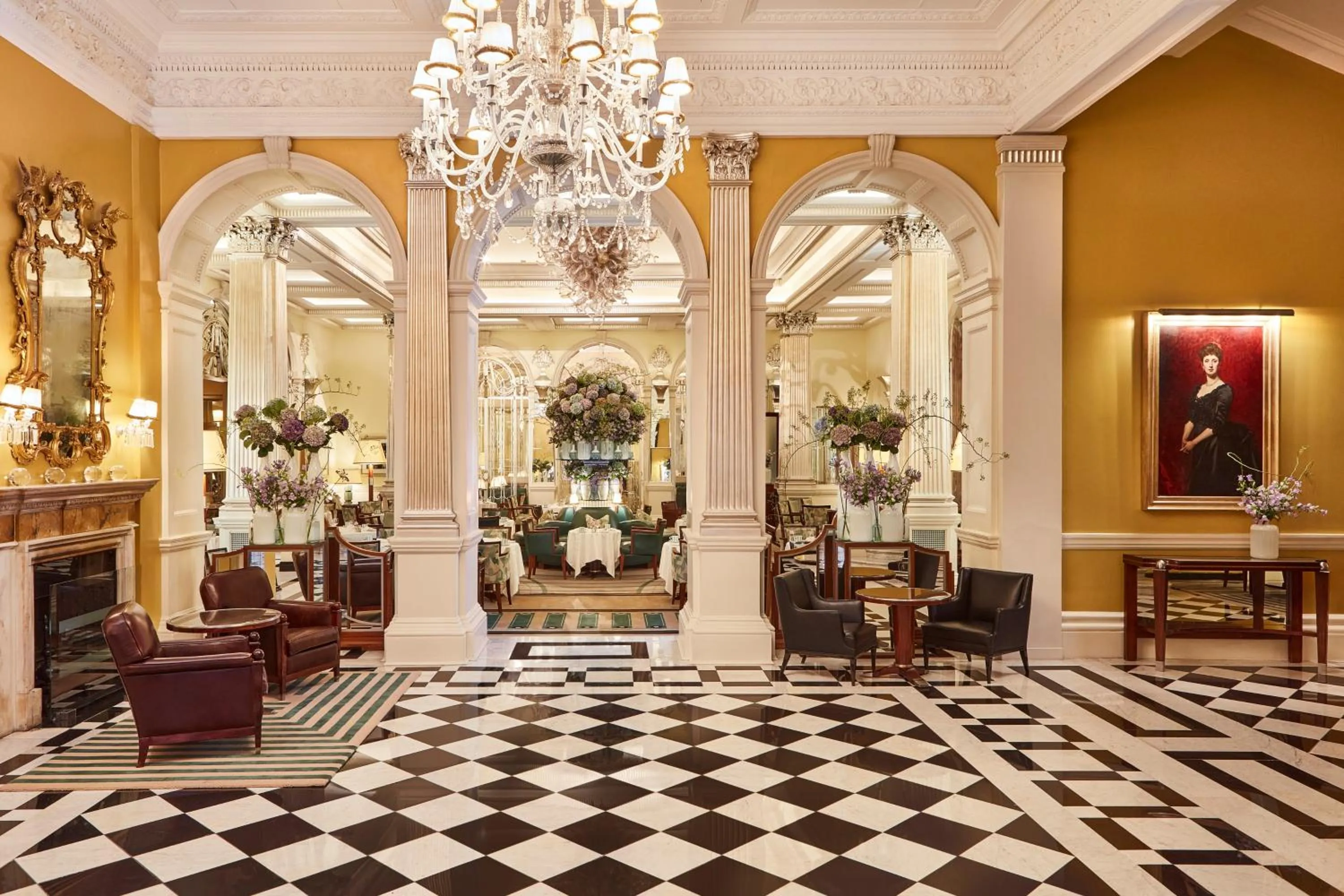 Lobby or reception in Claridge's, Maybourne
