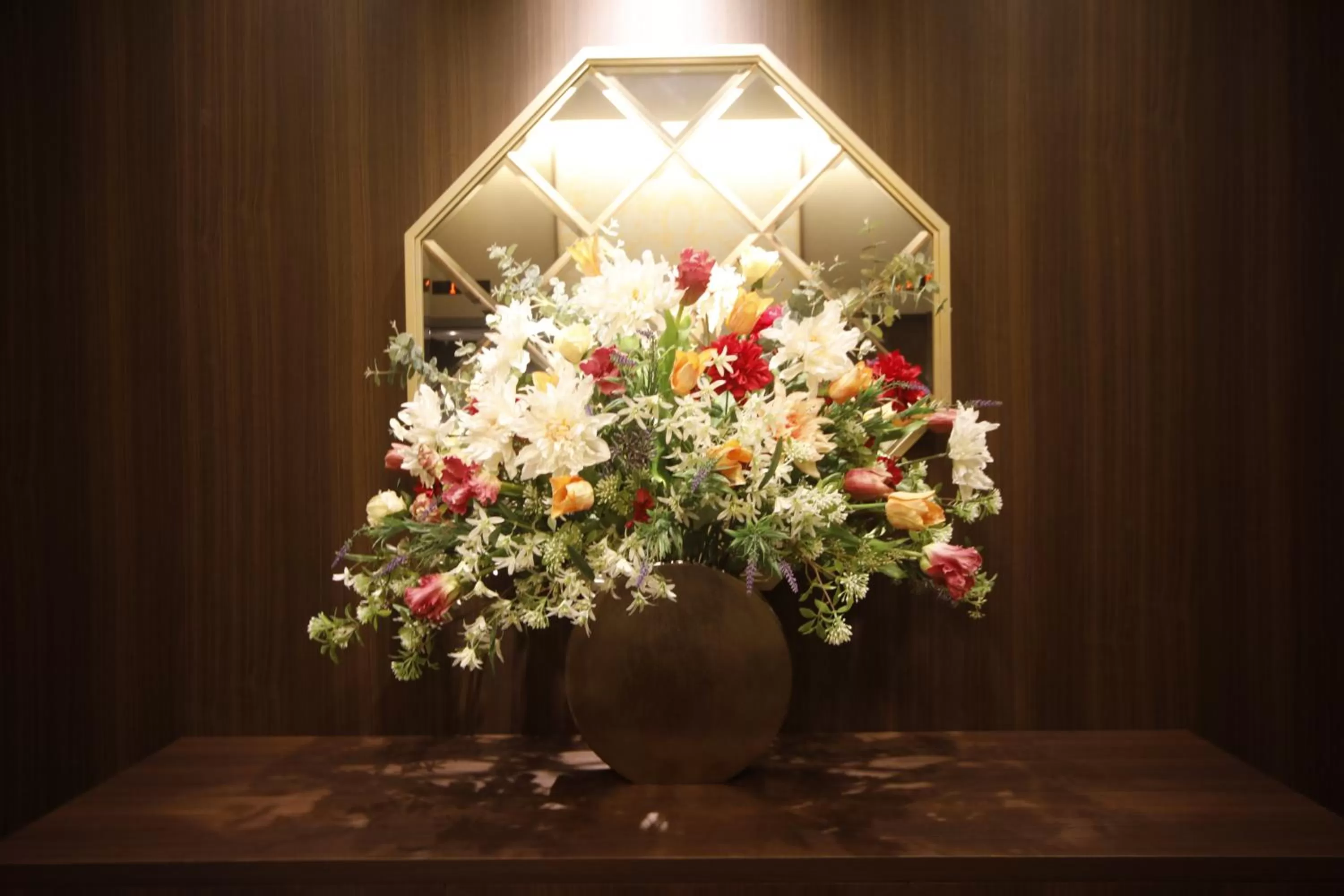 Decorative detail in Dormy Inn Premium Osaka Kitahama