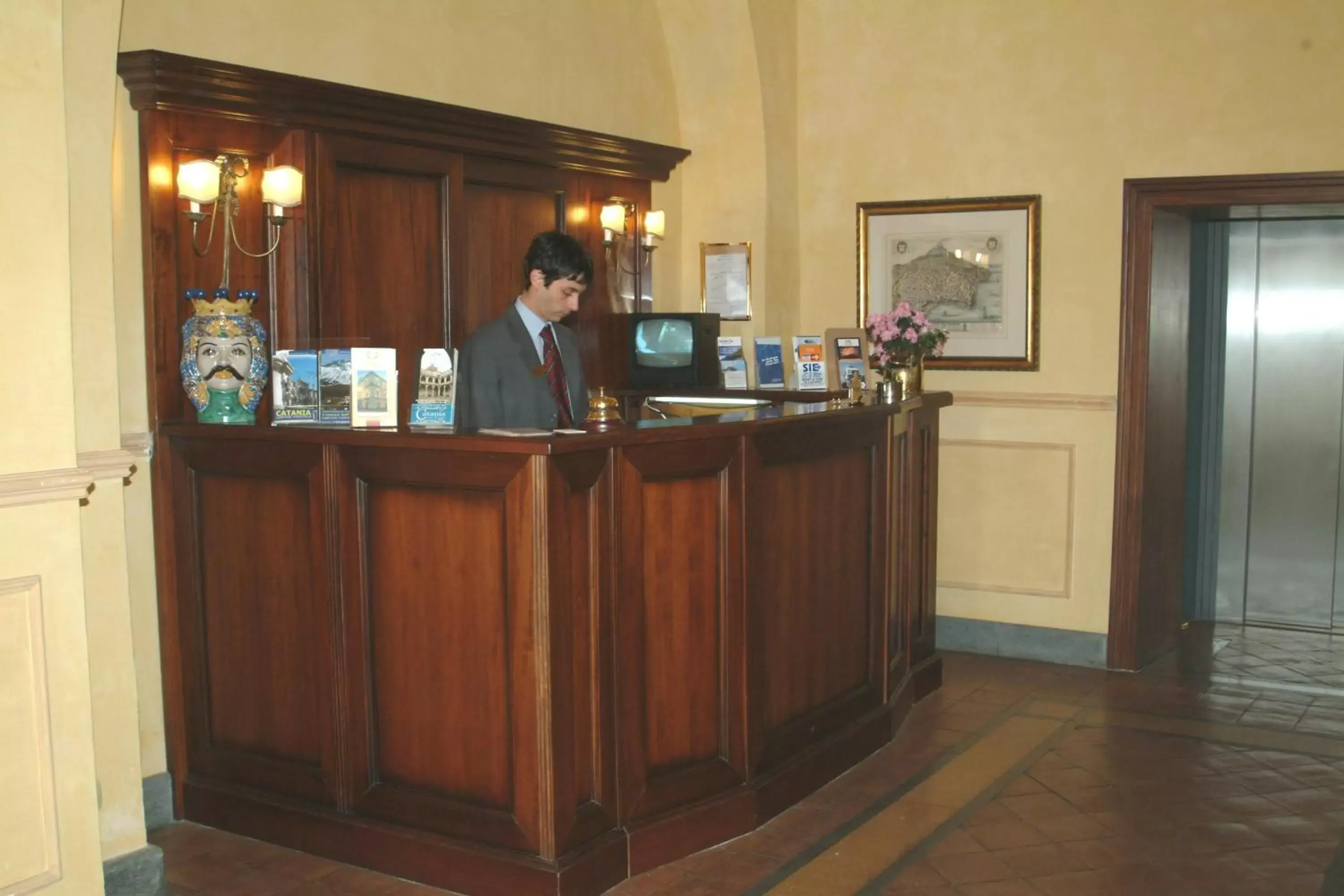 Lobby or reception in Hotel La Ville