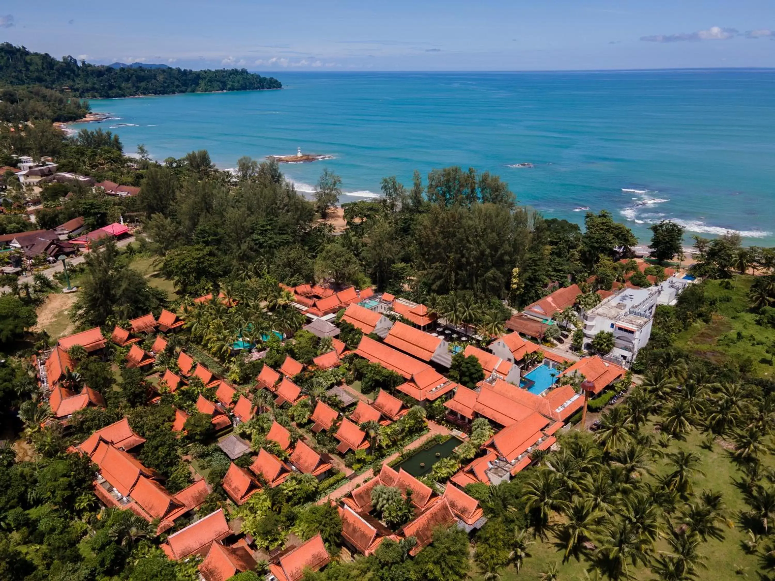 Bird's eye view in Khaolak Bhandari Resort & Spa Bird's eye view in Khaolak Bhandari Resort & Spa