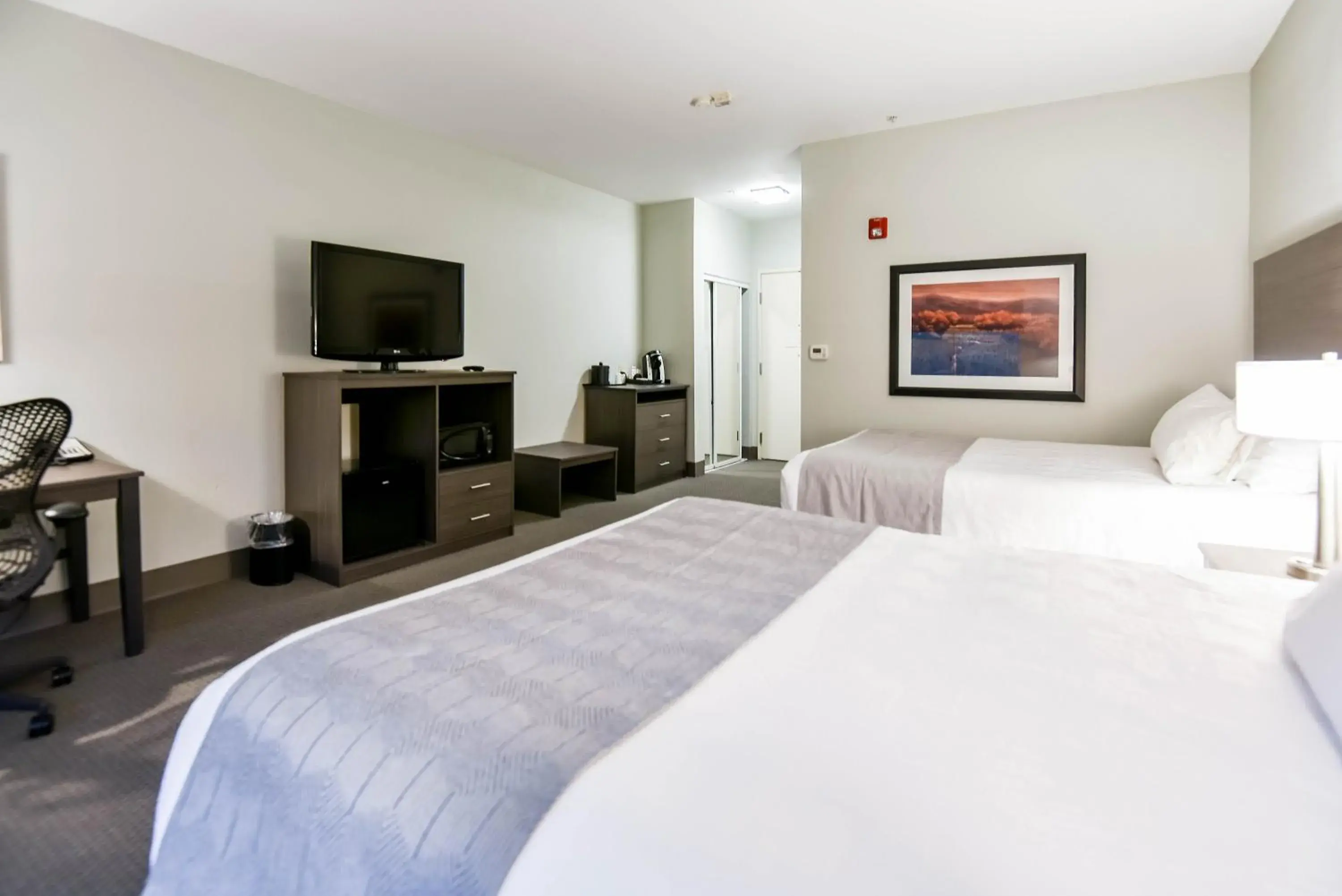 Bed in Shutters Hotel
