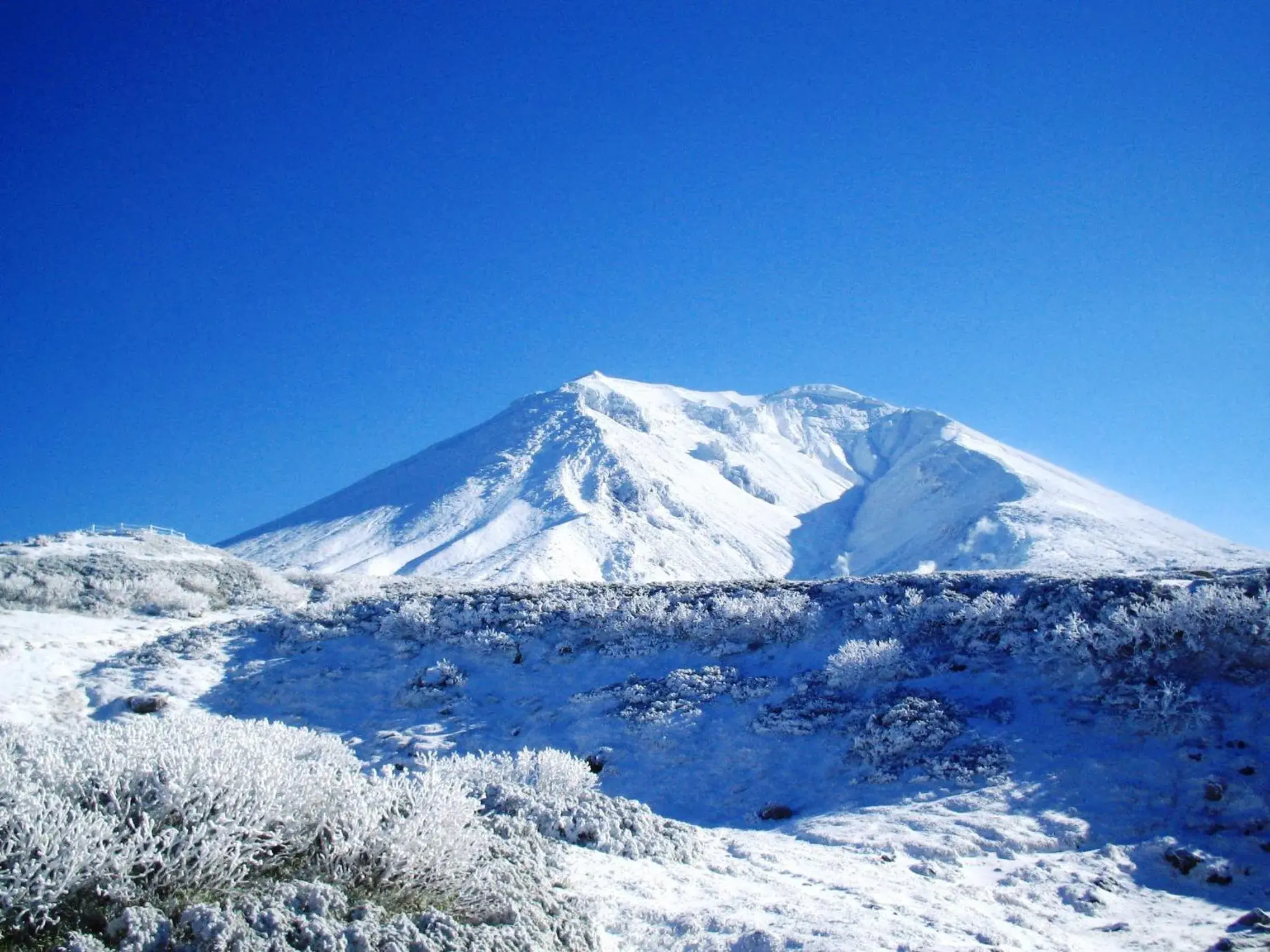 Natural landscape, Winter in Asahidake Onsen Hotel Bear Monte