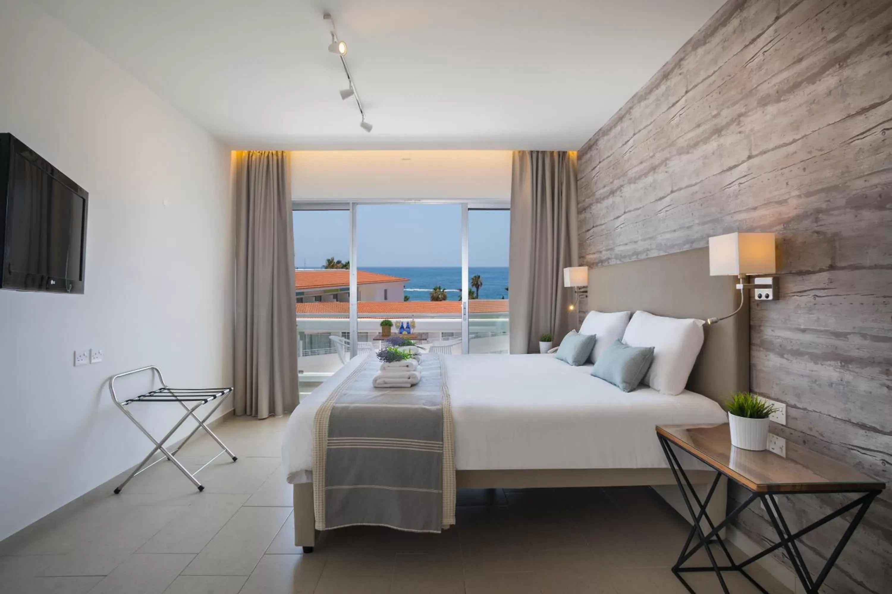 Superior Room with Side Sea View  in Leonardo Plaza Cypria Maris Beach Hotel & Spa