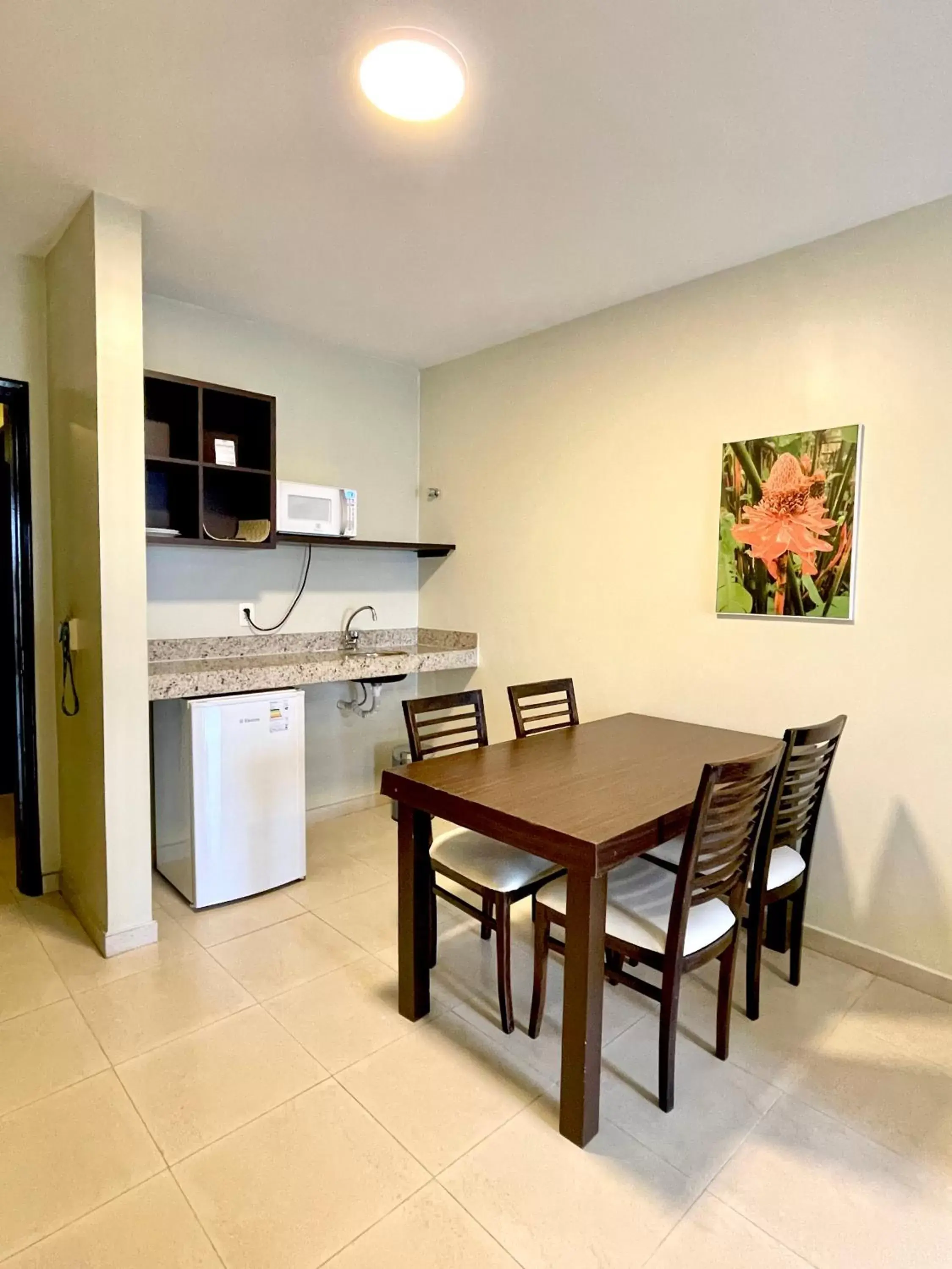 Bedroom, Kitchen/Kitchenette in Hotel Saint Paul