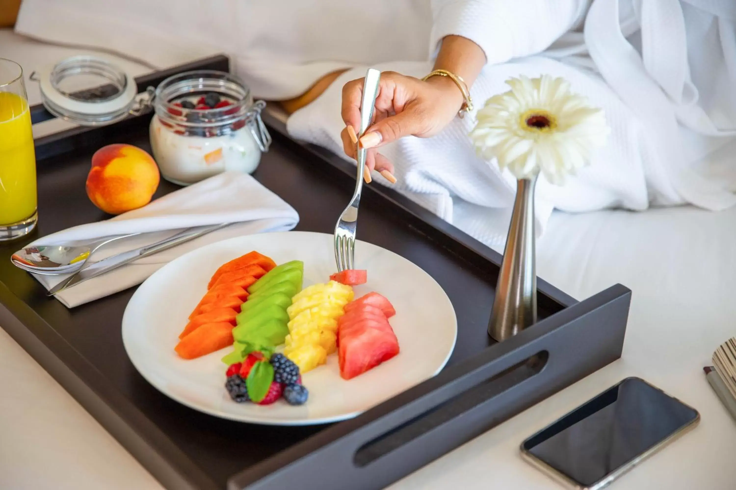 Breakfast in Garza Blanca Resort & Spa Cancun