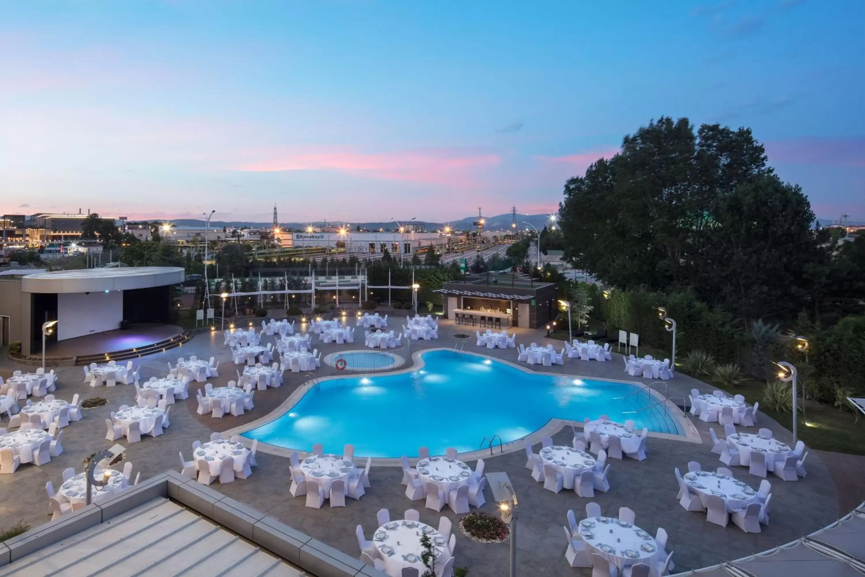 Swimming pool, Pool View in Sheraton Bursa Hotel