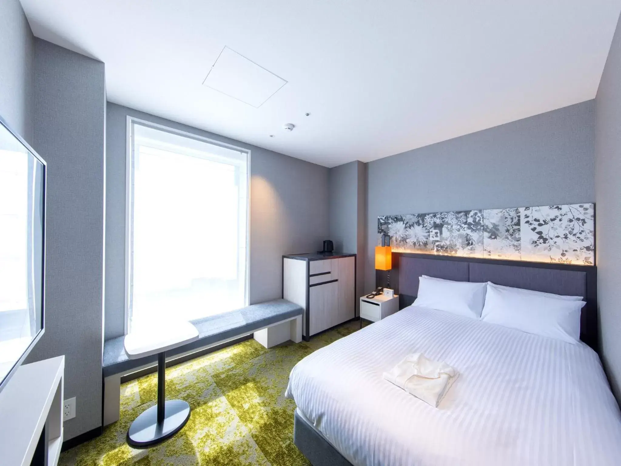 Photo of the whole room, Bed in Hotel Forza Kyoto Shijo Kawaramachi Photo of the whole room, Bed in Hotel Forza Kyoto Shijo Kawaramachi