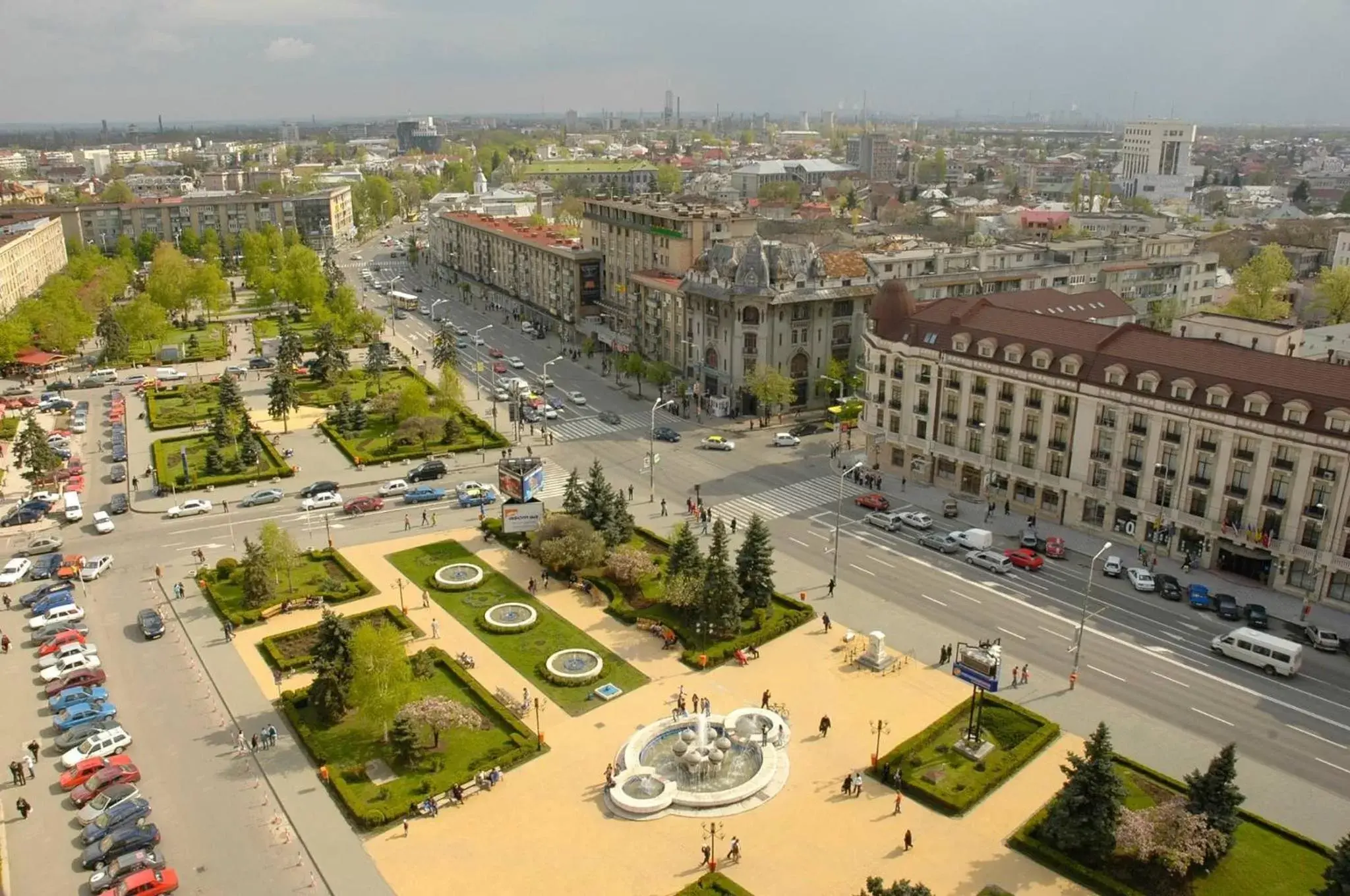 City view, Bird's-eye View in Hotel Central