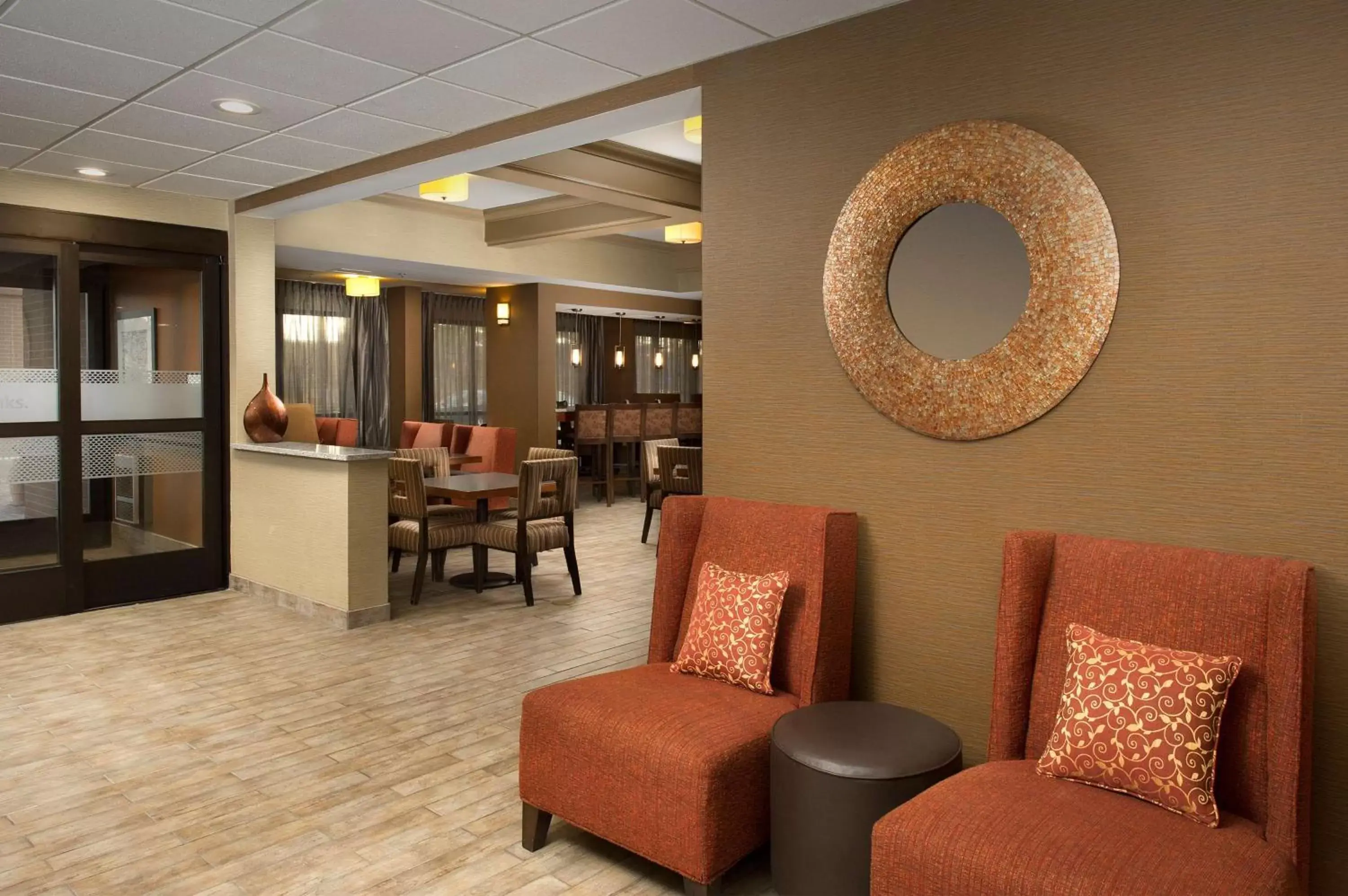 Lobby or reception in Hampton Inn Rochester Greece Lobby or reception in Hampton Inn Rochester Greece