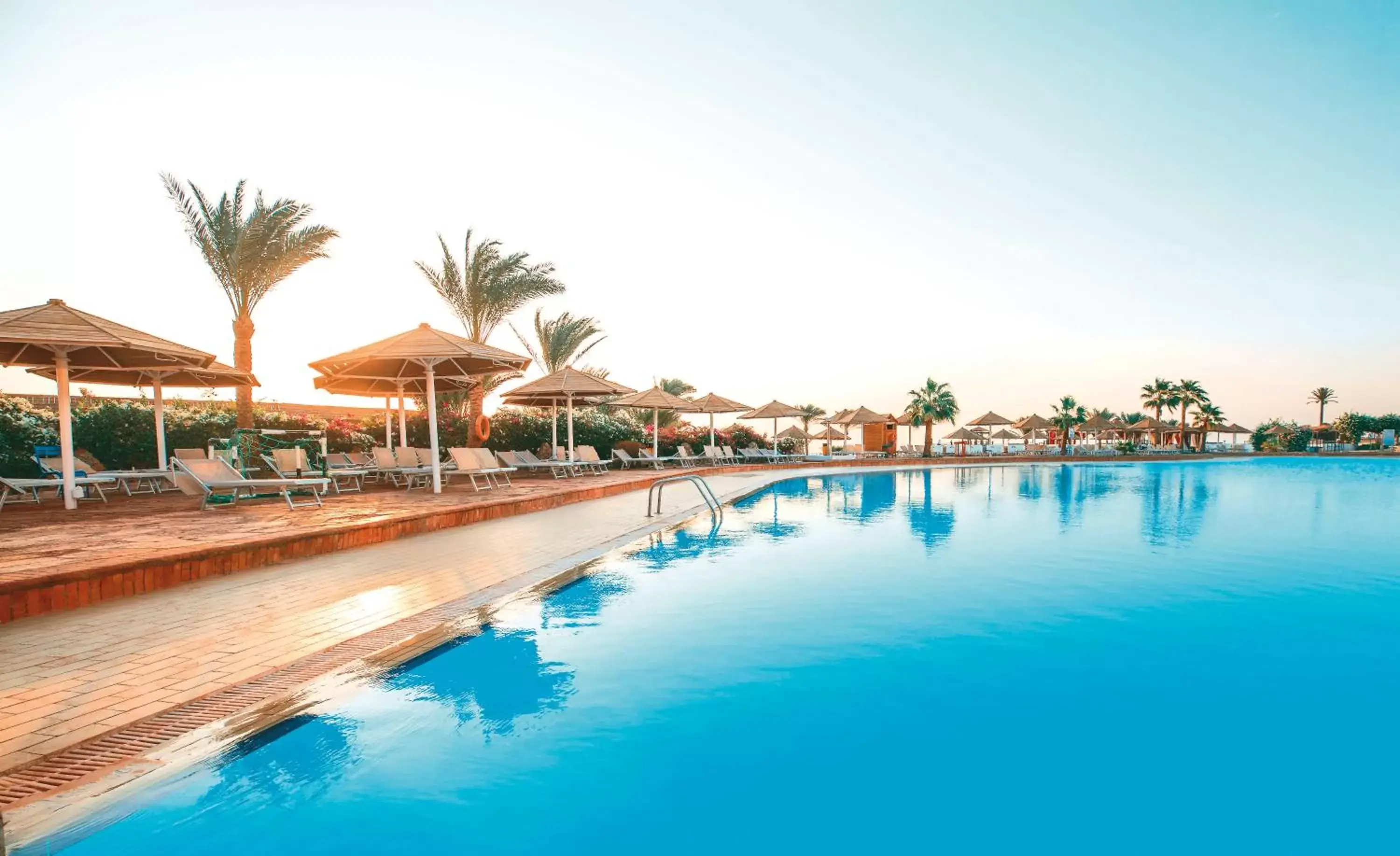 Pool view in Pyramisa Beach Resort Sharm El Sheikh