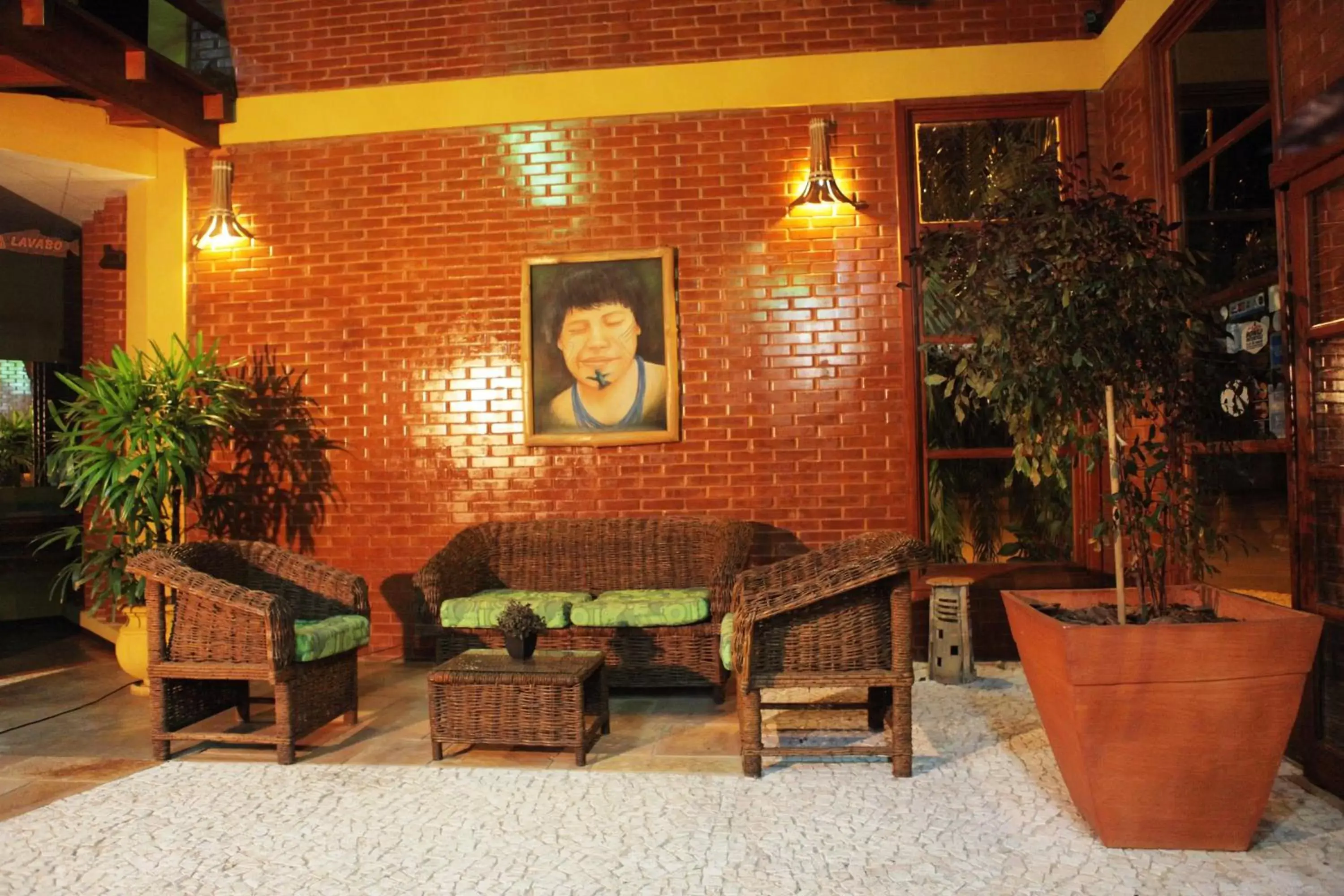 Lobby or reception in Hotel Pirá Miúna