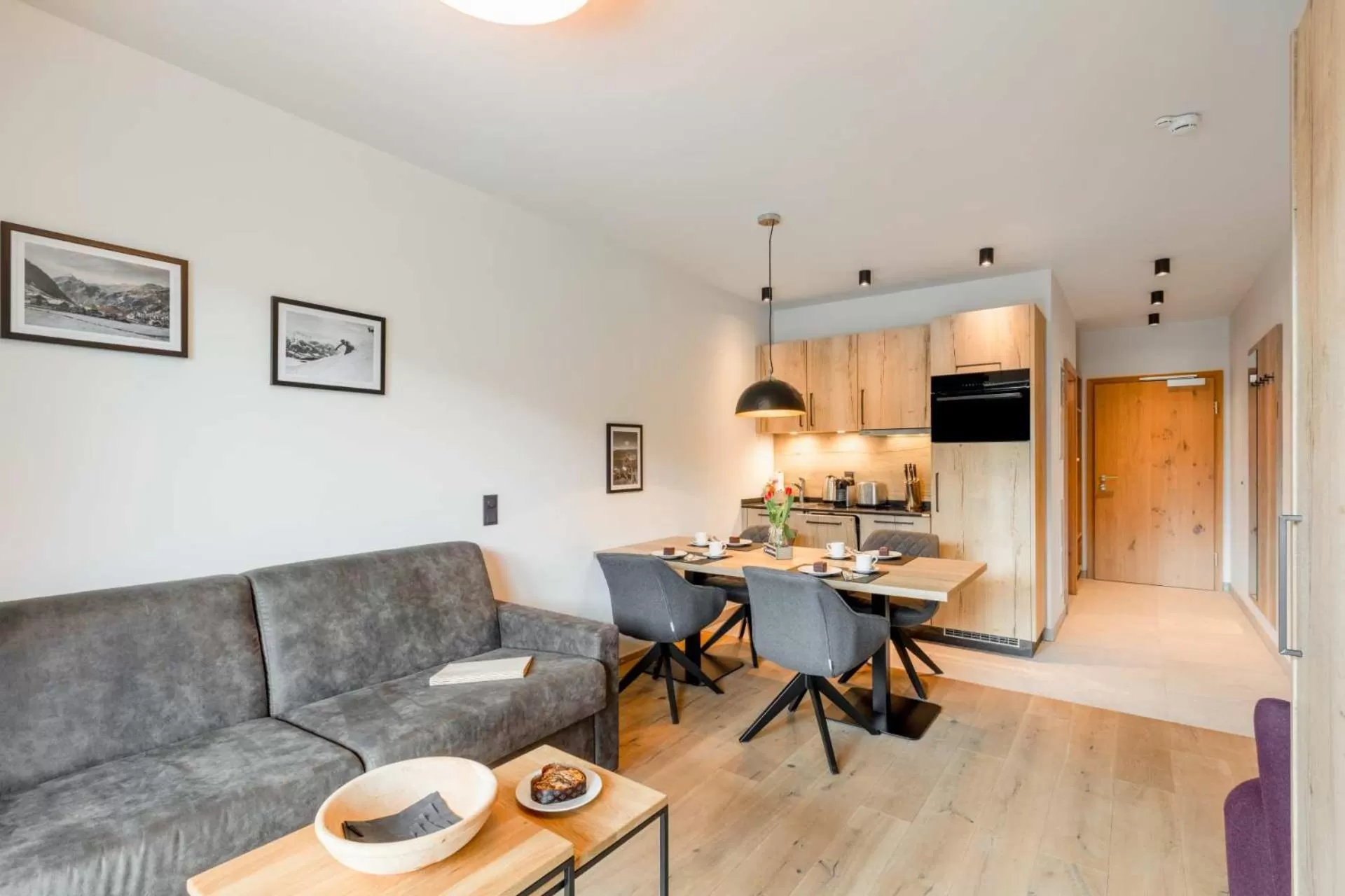 Coffee/tea facilities in Emma Deluxe Aparthotel direkt beim Skibus