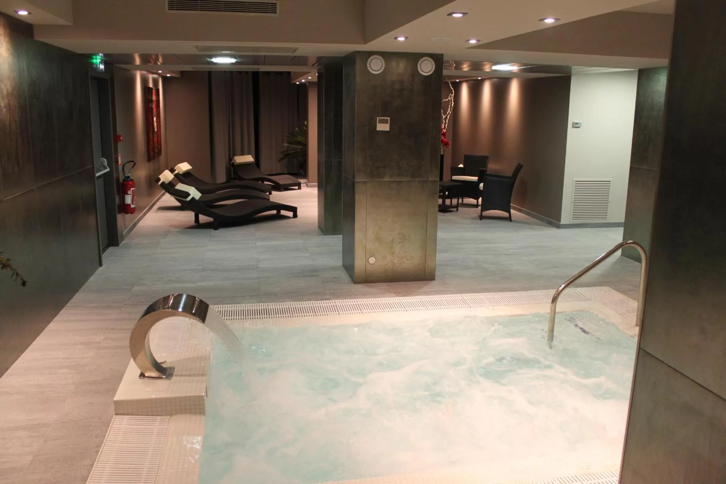 Decorative detail in Hotel Palladia