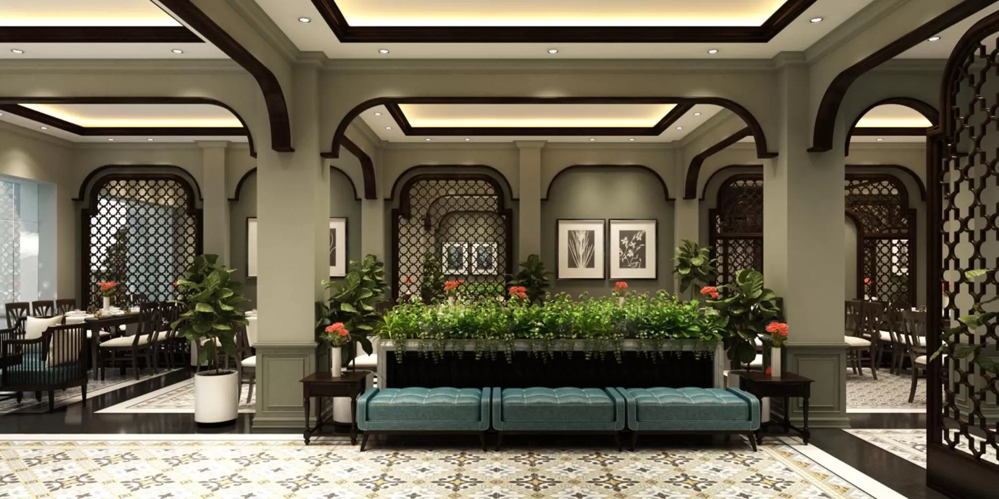 Property building in Bonne Nuit Hotel & Spa Hanoi