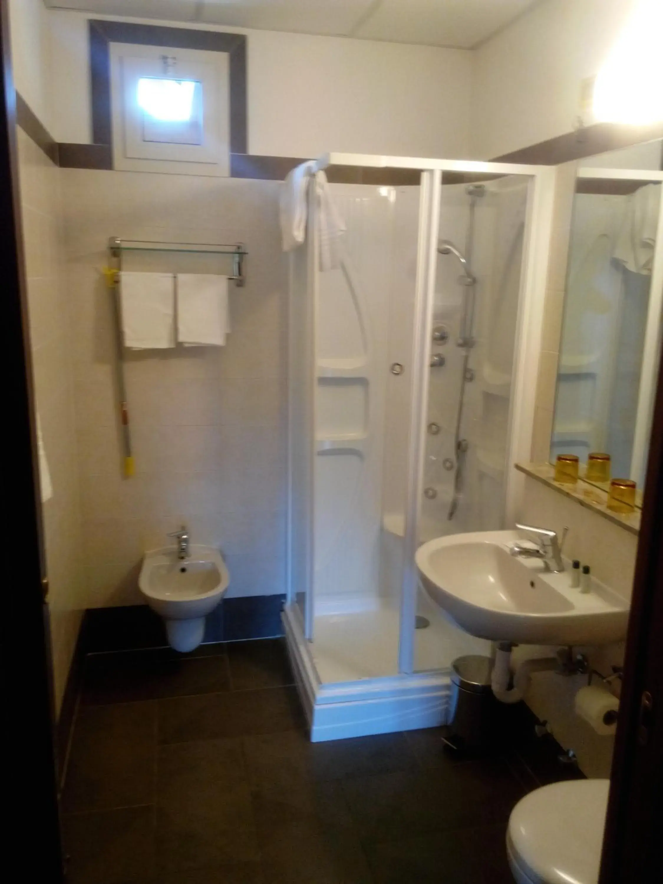 Shower, Bathroom in Hotel Azalea