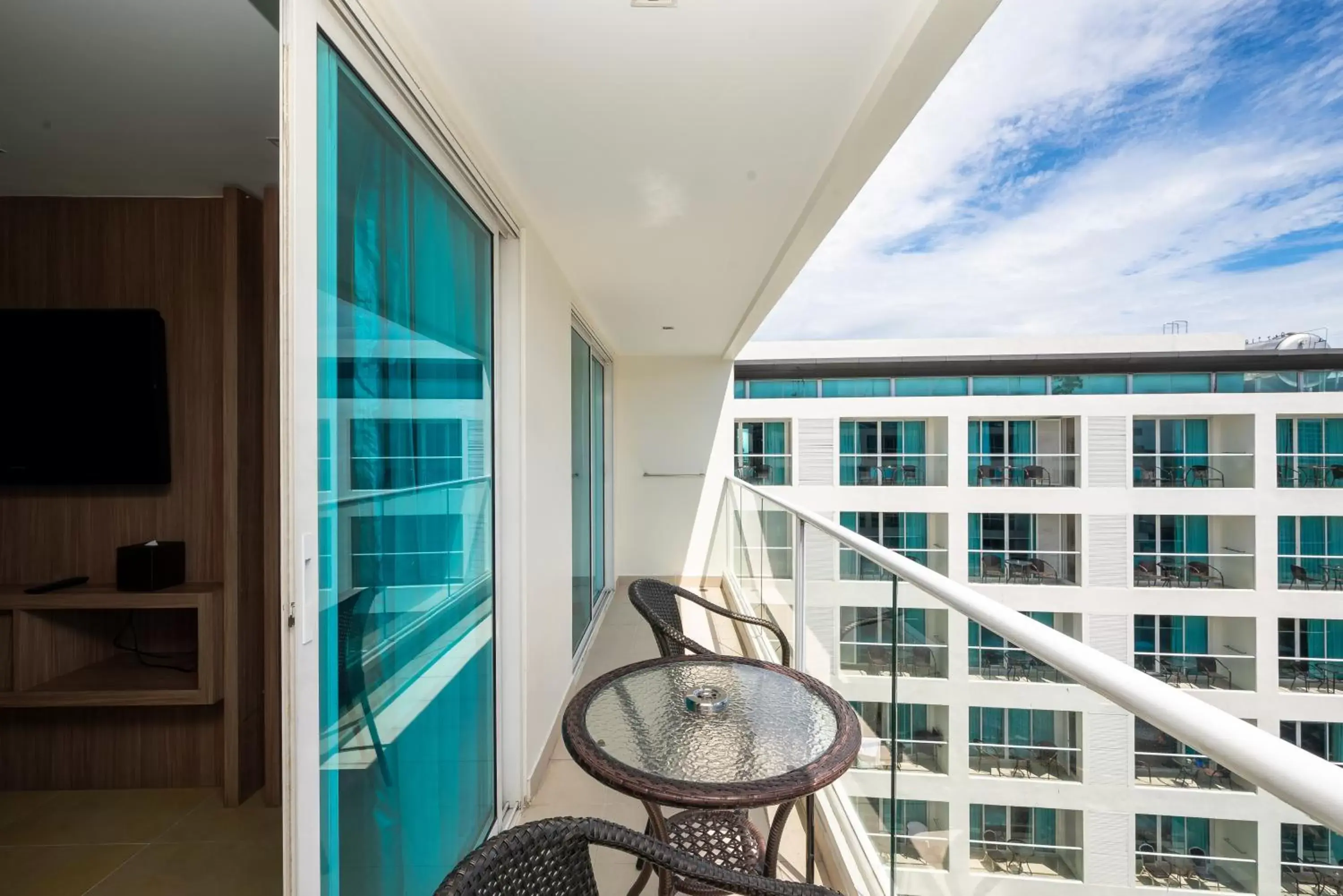 Balcony/Terrace in Centara Pattaya Hotel