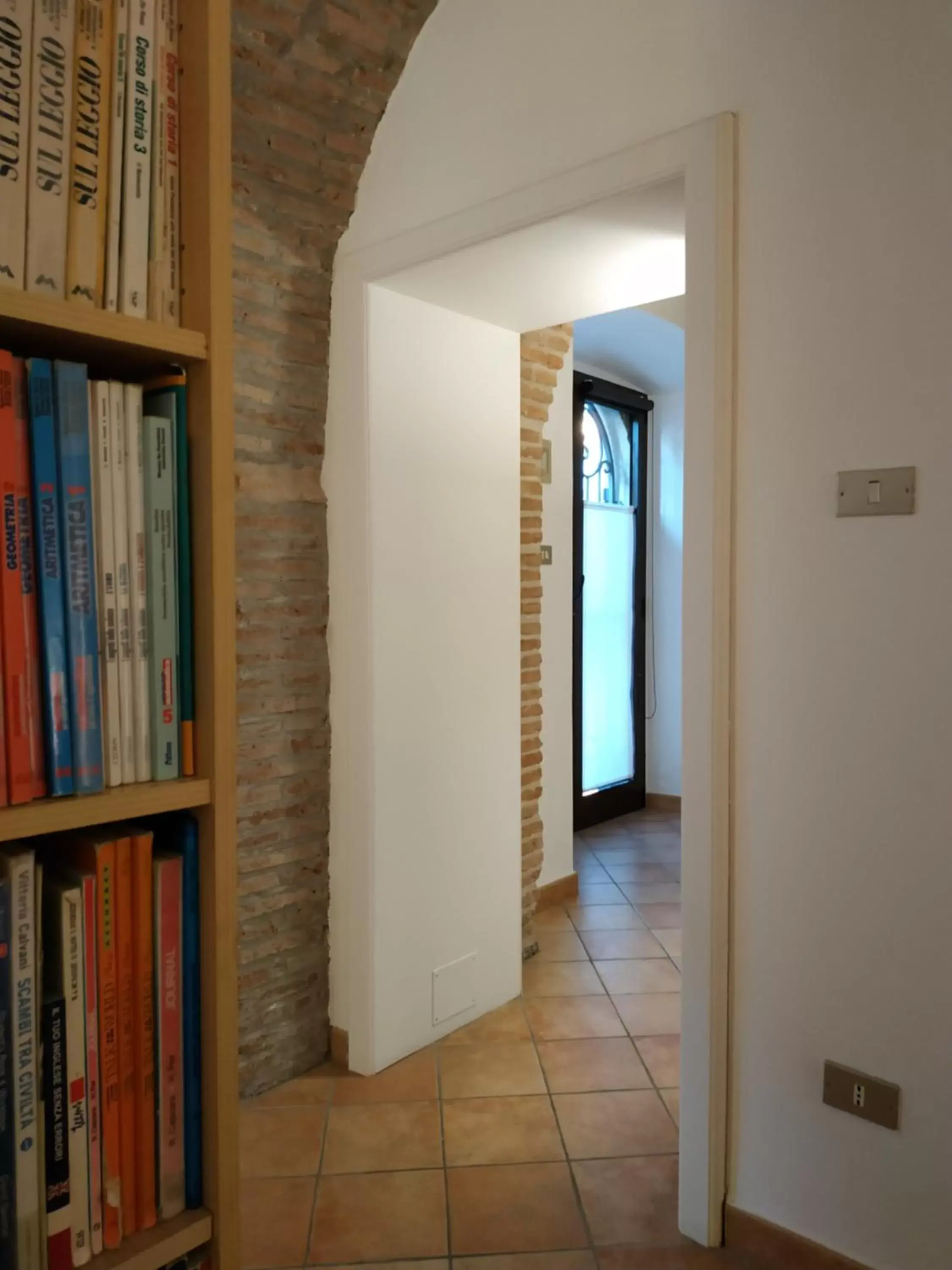 Library in Bed and Breakfast In Piazza Orazio