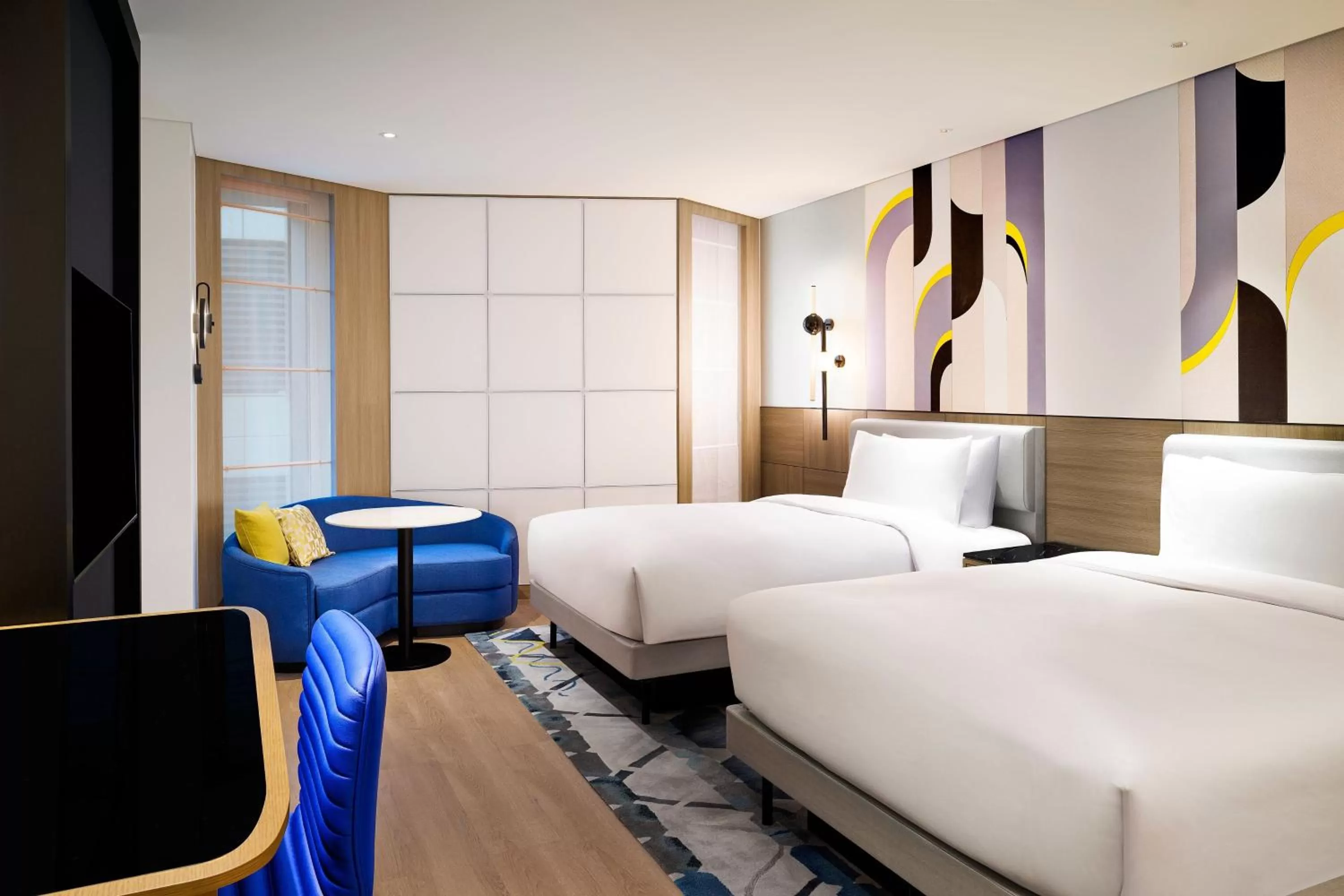 Photo of the whole room, Bed in Le Meridien Seoul Myeongdong
