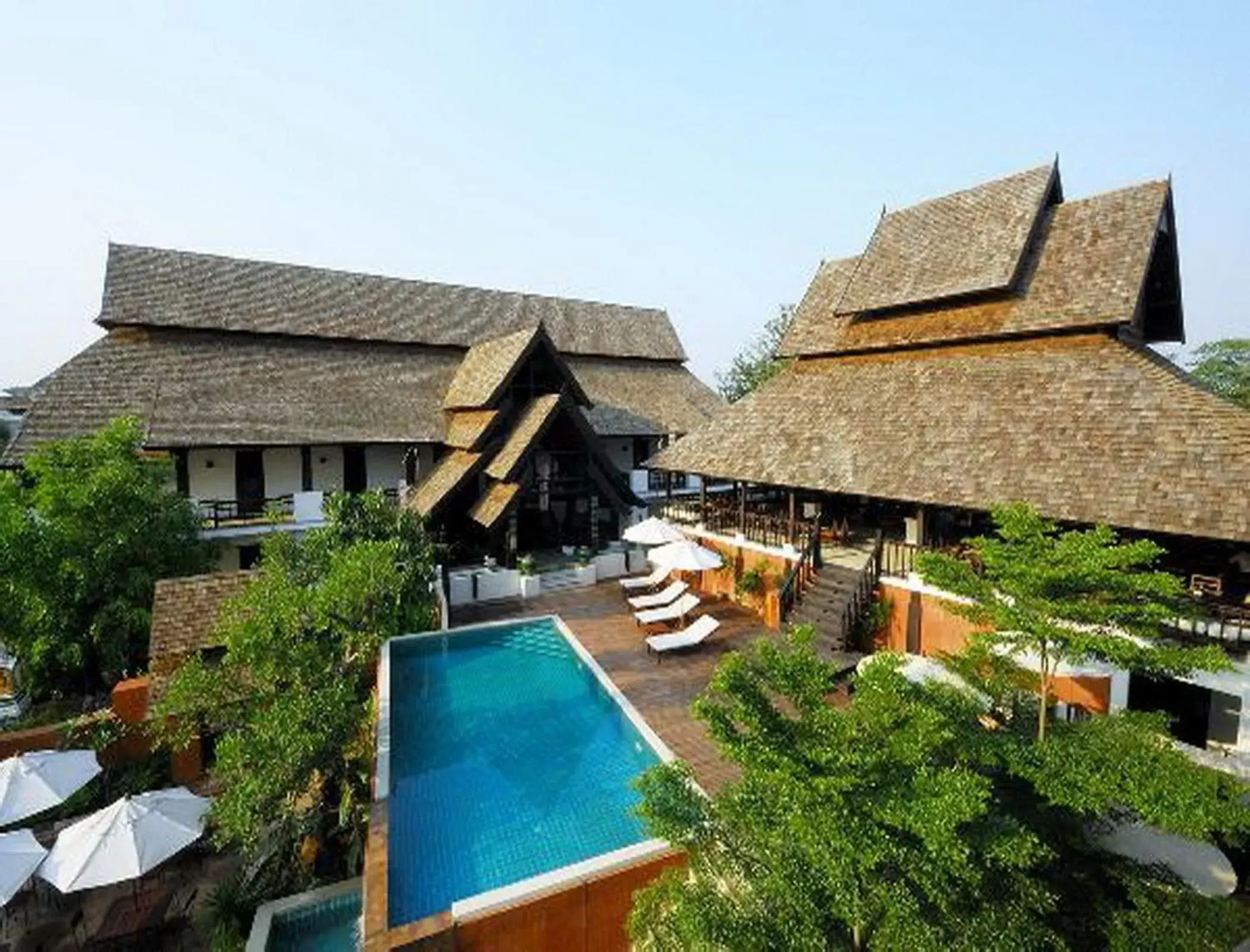Property building, Pool View in Rainforest ChiangMai Hotel