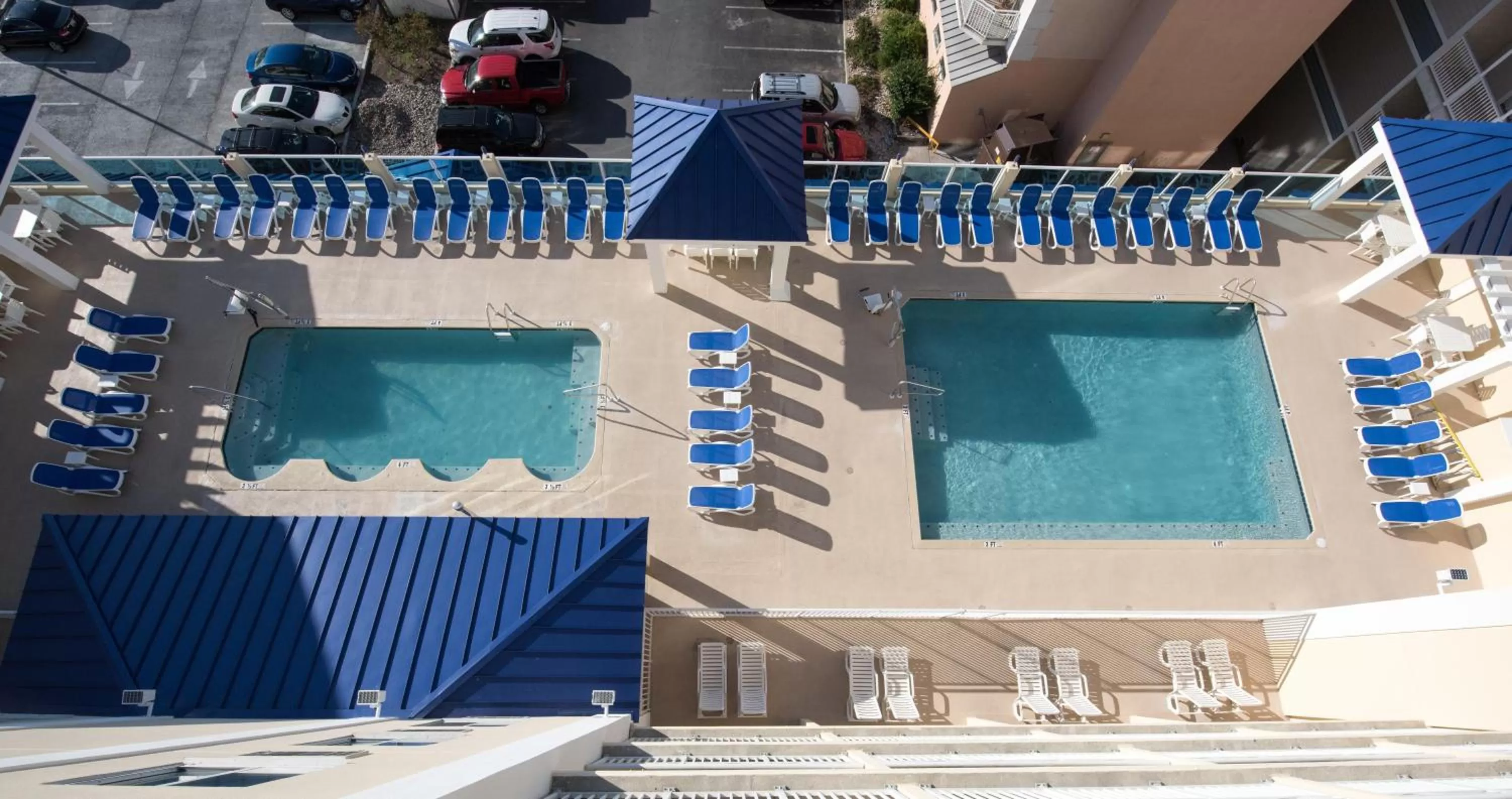 Pool view in Park Place Hotel