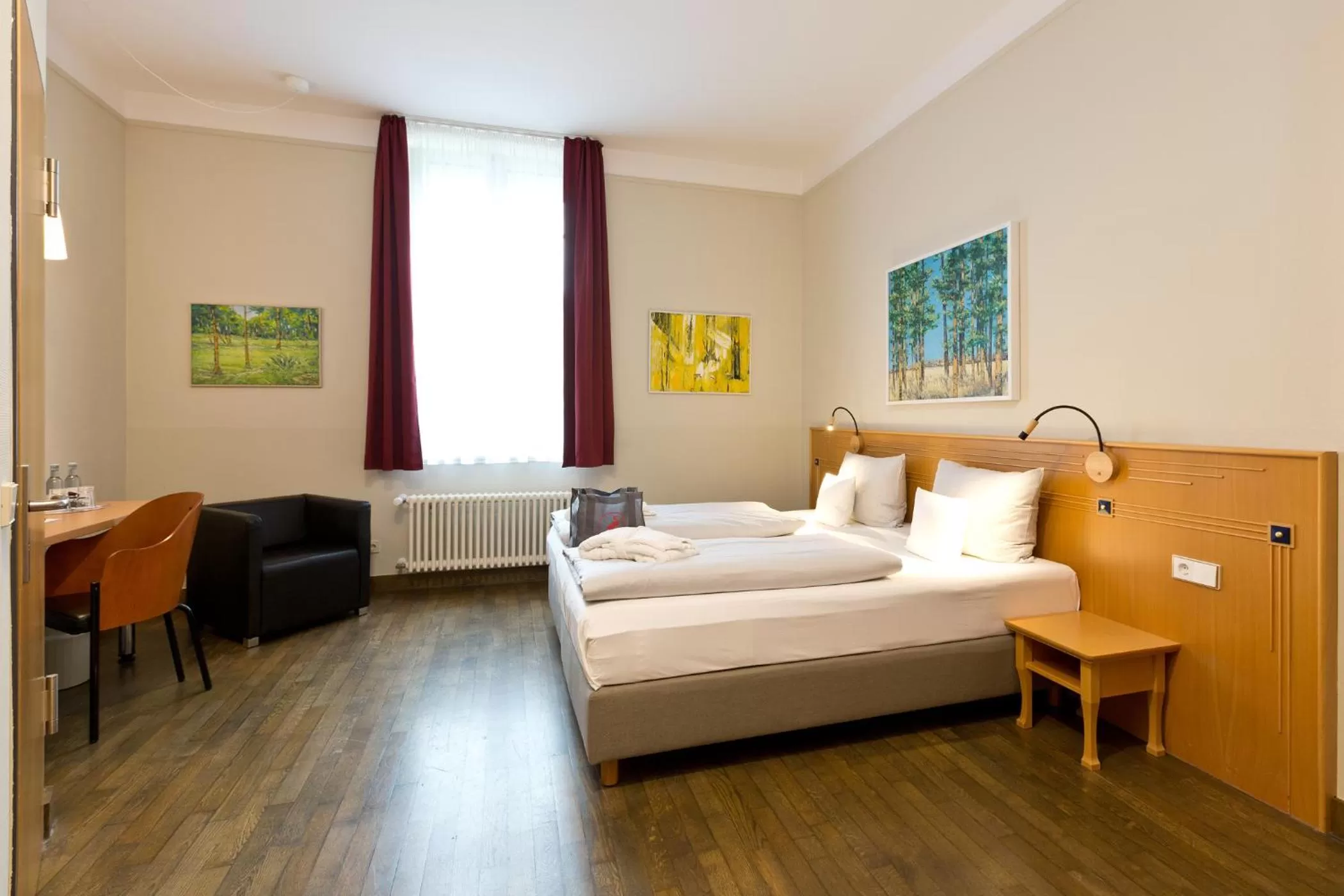 Bedroom, Bed in Spa Hotel Amsee