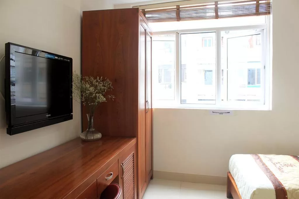 Property building, Bed in The Alley Saigon Hotel