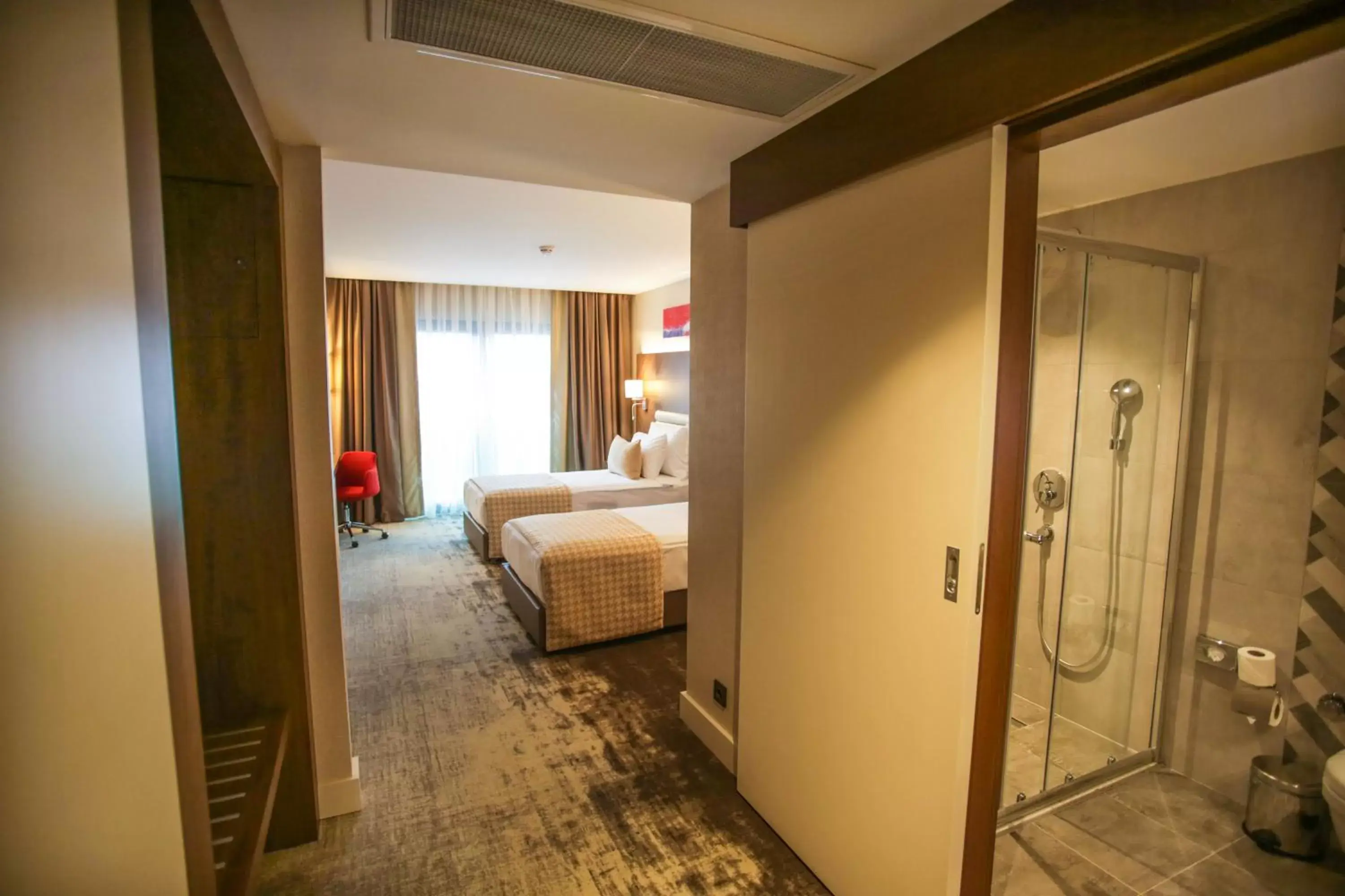 View (from property/room), Bed in Ramada by Wyndham Isparta