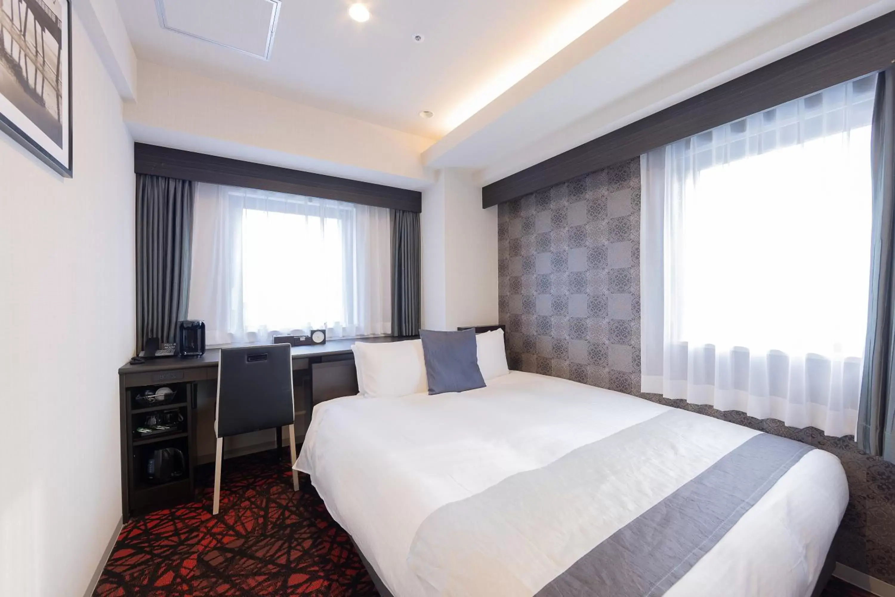 Photo of the whole room, Bed in Hotel Actel Nagoya Nishiki