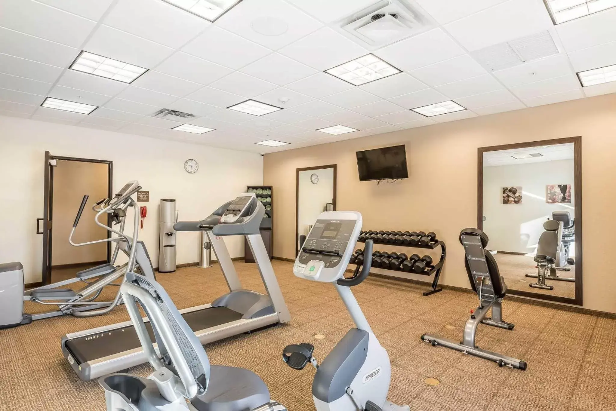 Property building, Fitness Center/Facilities in Comfort Inn & Suites Sidney I-80
