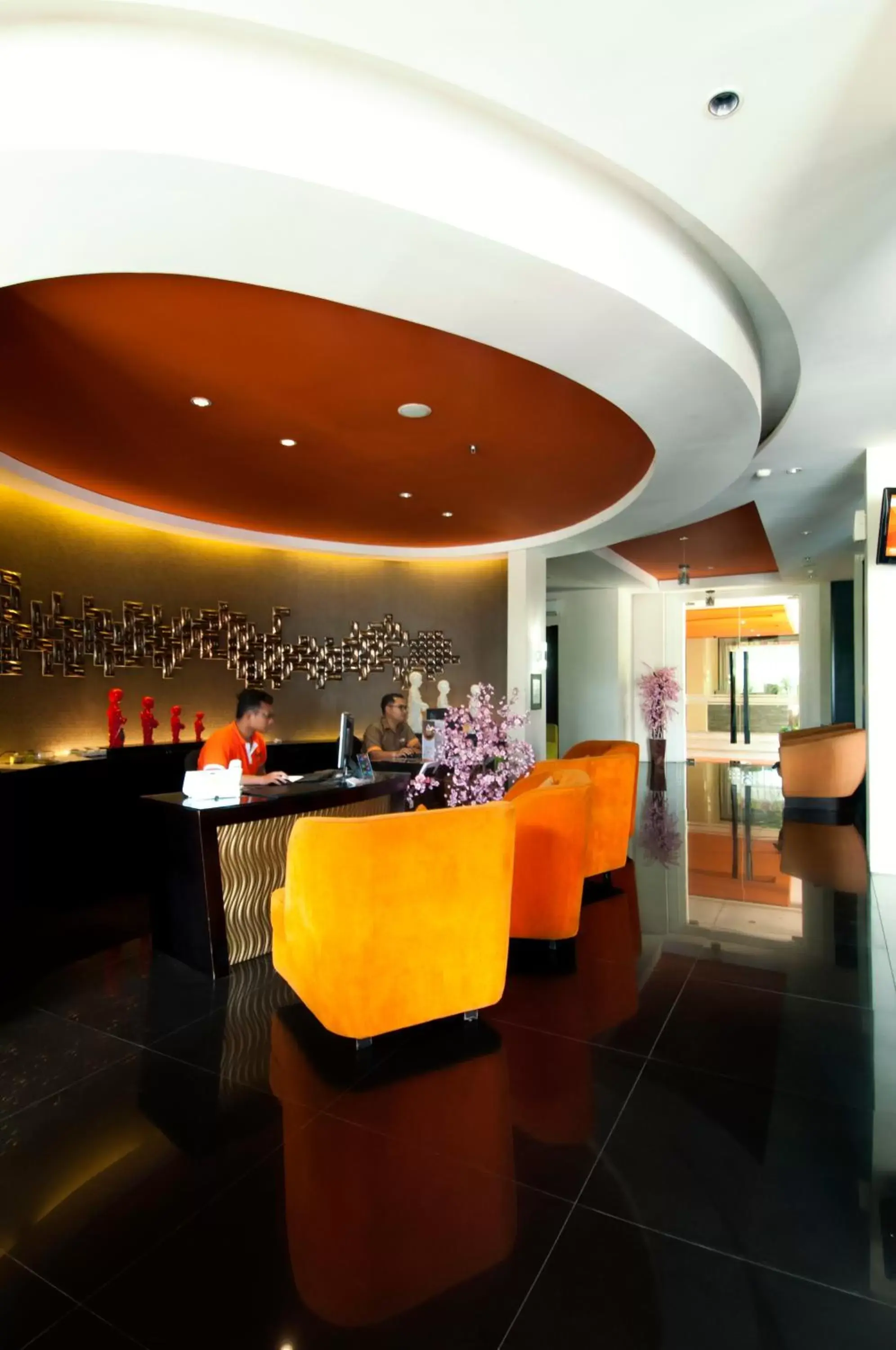 Lobby or reception in 100 Sunset Kuta Hotel & Ballroom Lobby or reception in 100 Sunset Kuta Hotel & Ballroom