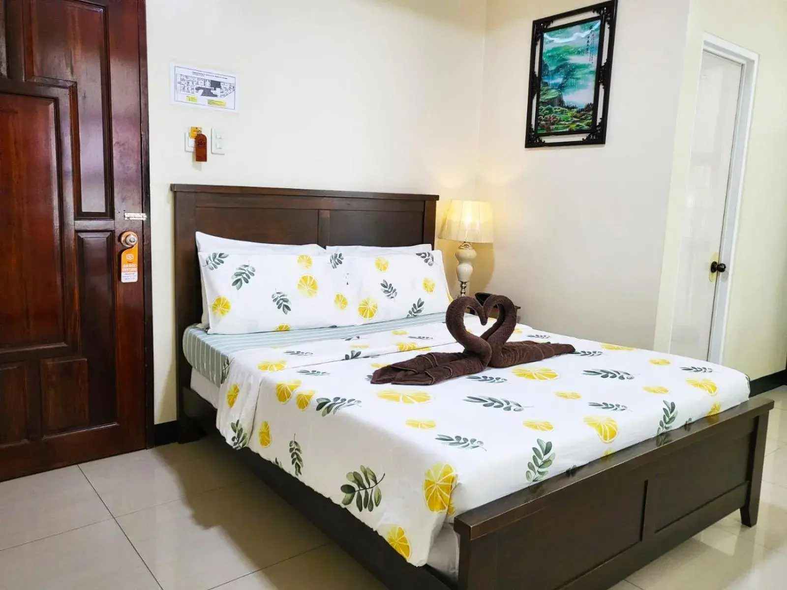 Bed in B&J Guesthouse Tagbilaran