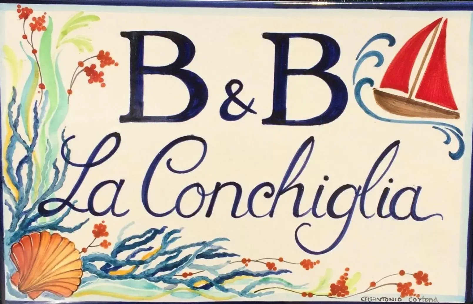 Property logo or sign in Casa "La Conchiglia"
