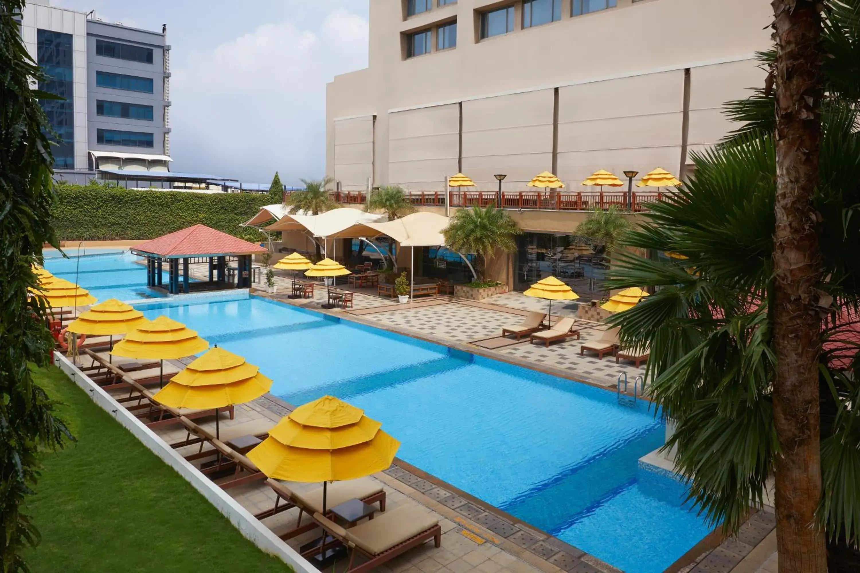 Swimming pool, Pool View in The Westin Hyderabad Mindspace