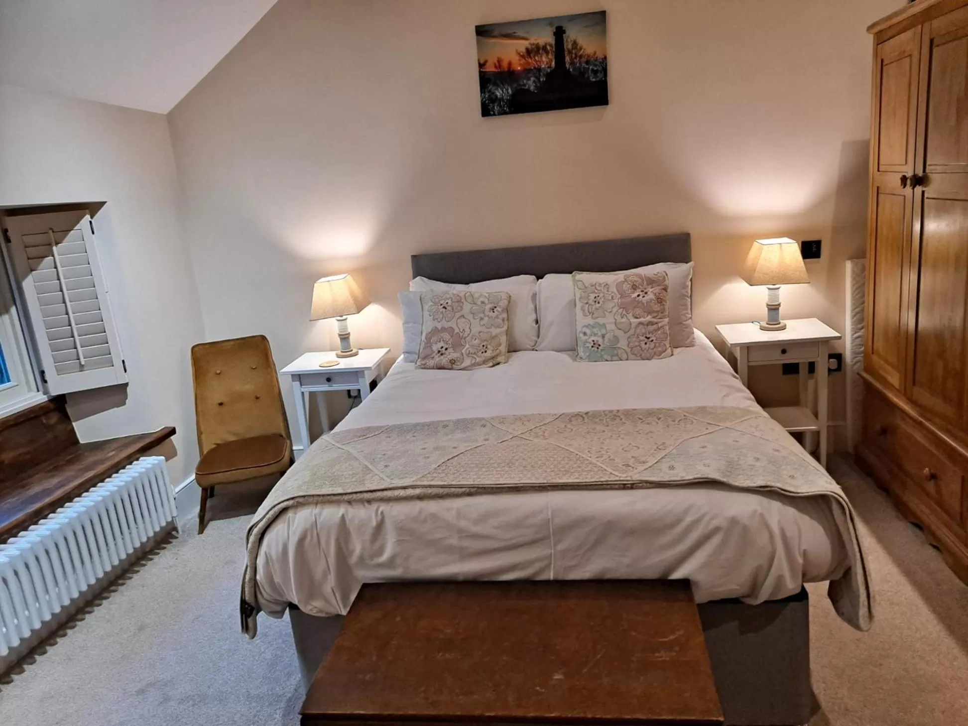 Bedroom, Bed in Robin Hood Farm B&B