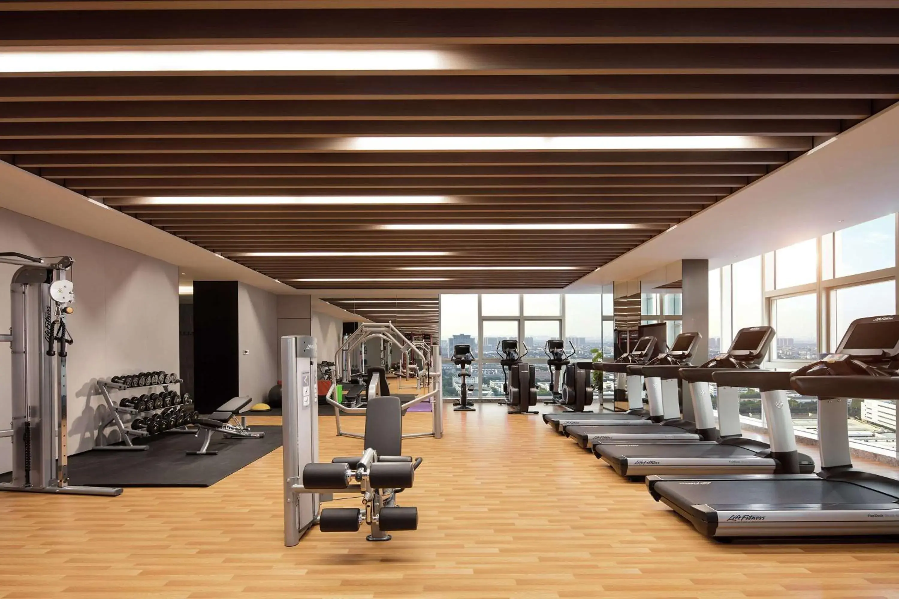 Meeting/conference room, Fitness Center/Facilities in Doubletree By Hilton Suzhou Wujiang