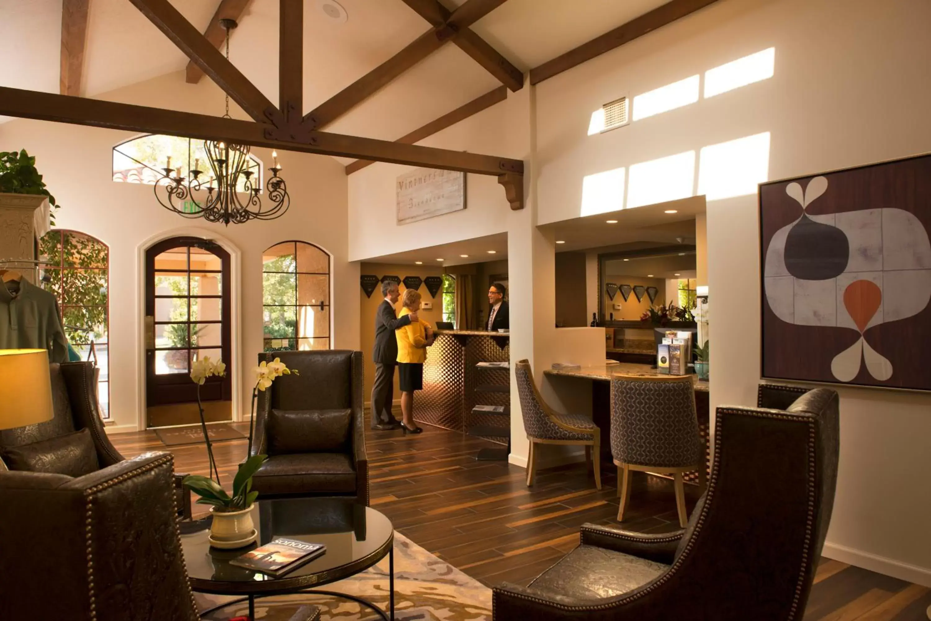 Communal lounge/ TV room, Lobby/Reception in Vintners Resort