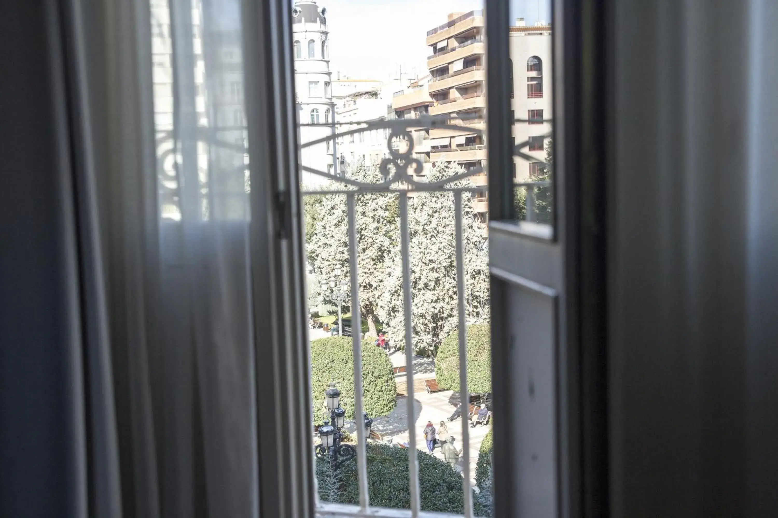 Balcony/Terrace, View in Gran Hotel Albacete