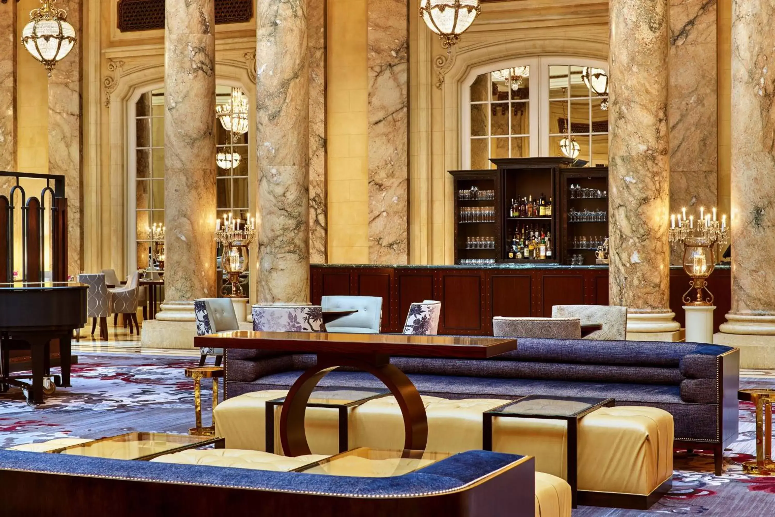 Lounge or bar in Palace Hotel, a Luxury Collection Hotel, San Francisco